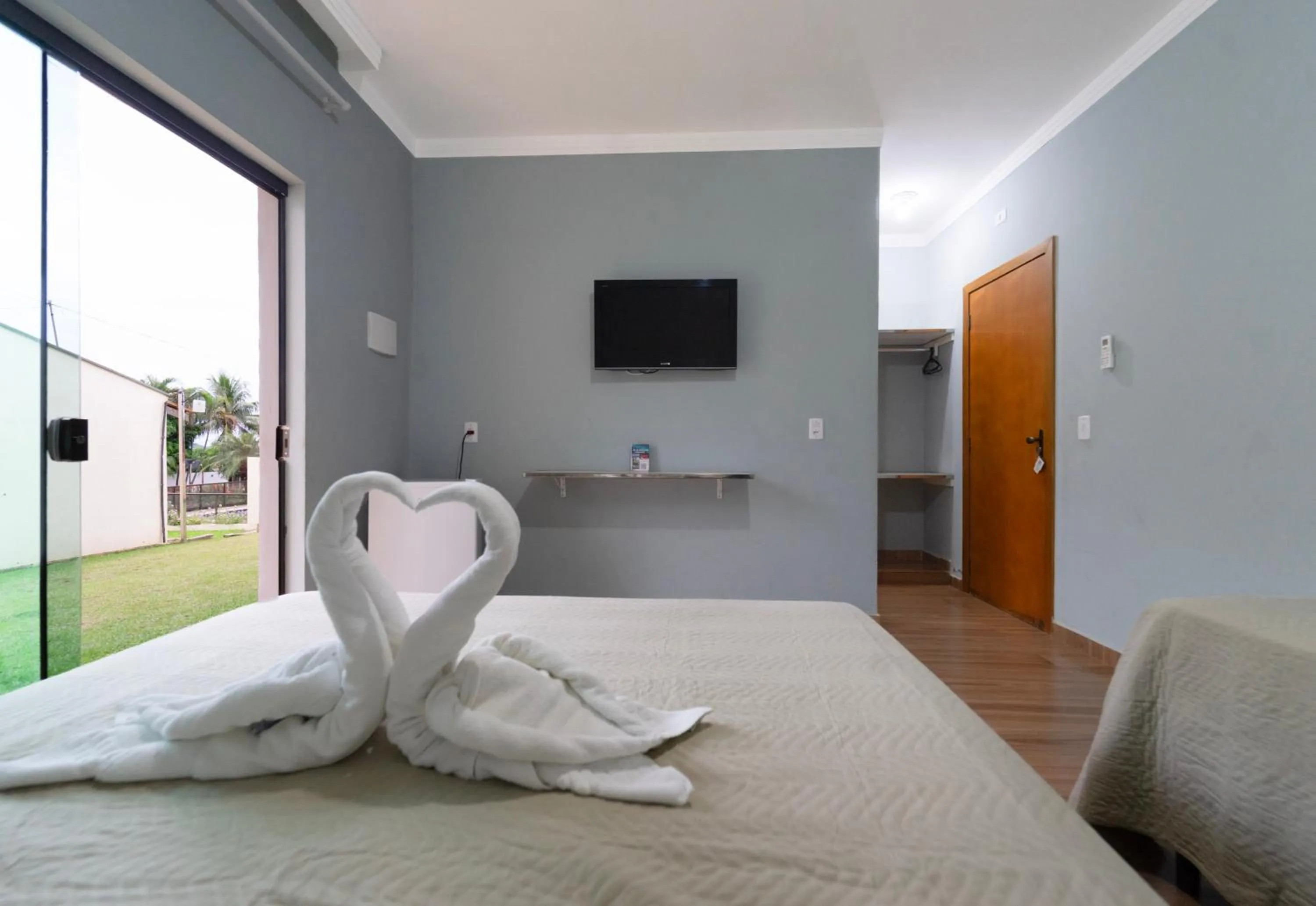 Bedroom, Bed in Pousada Voo das Garças