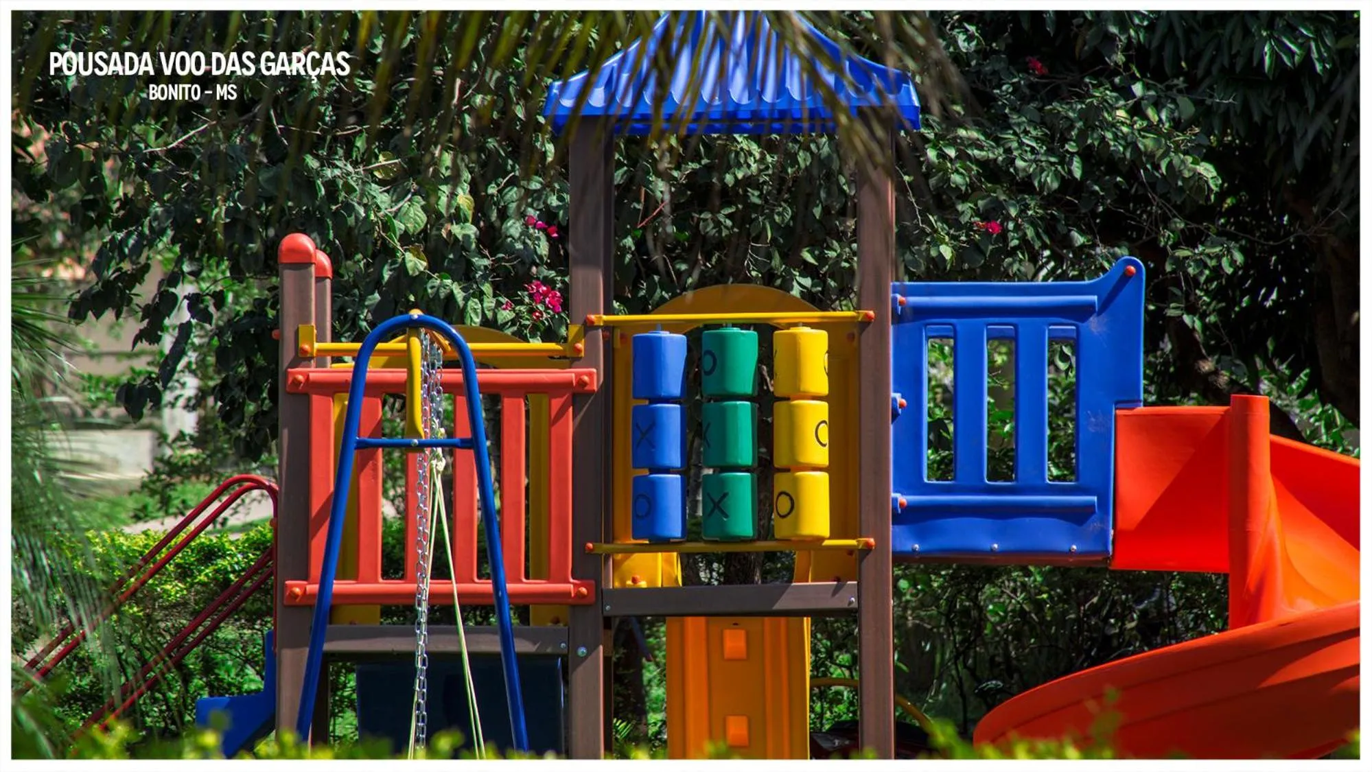 Children play ground in Pousada Voo das Garças