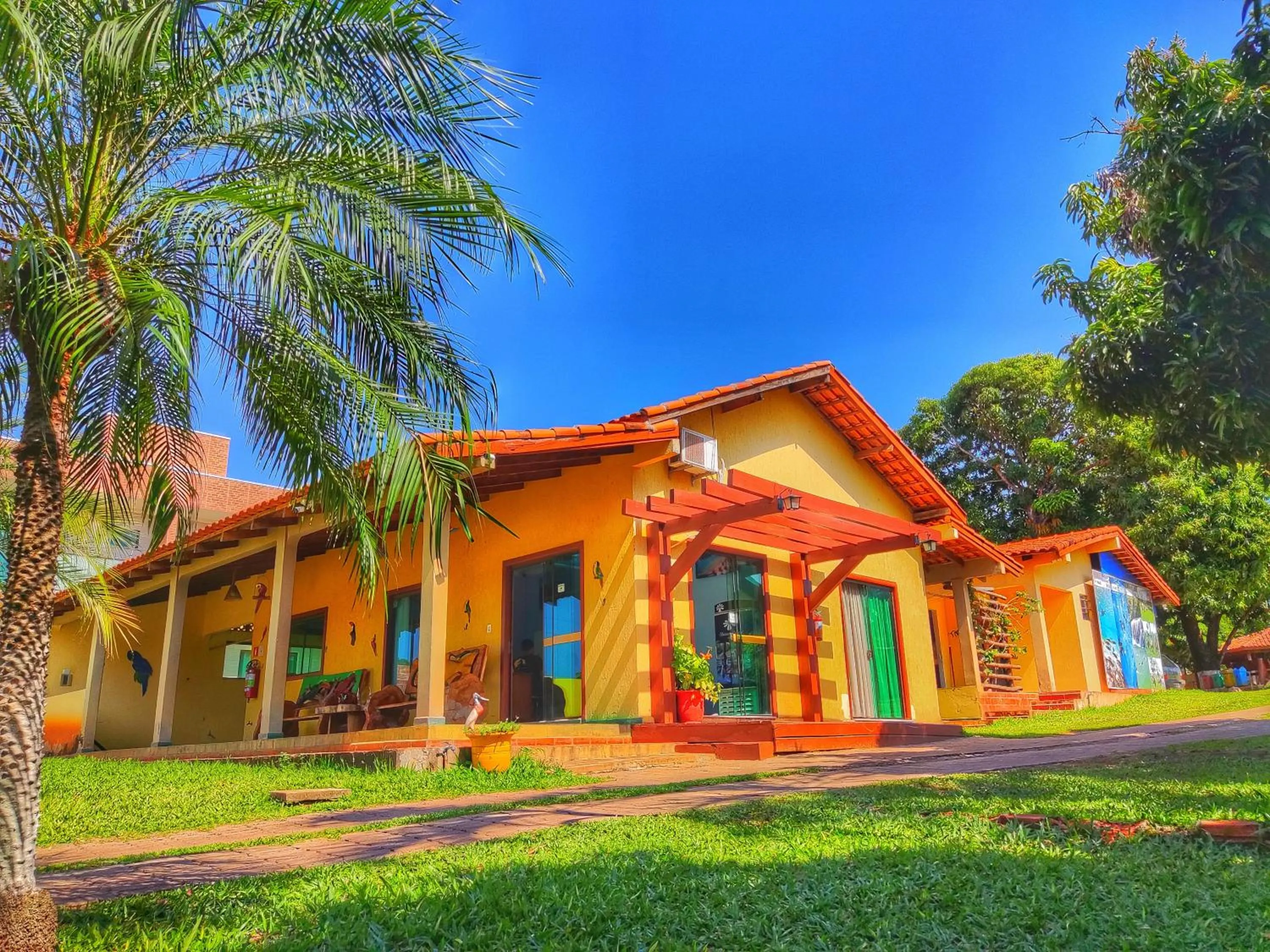 Lobby or reception in Pousada Voo das Garças