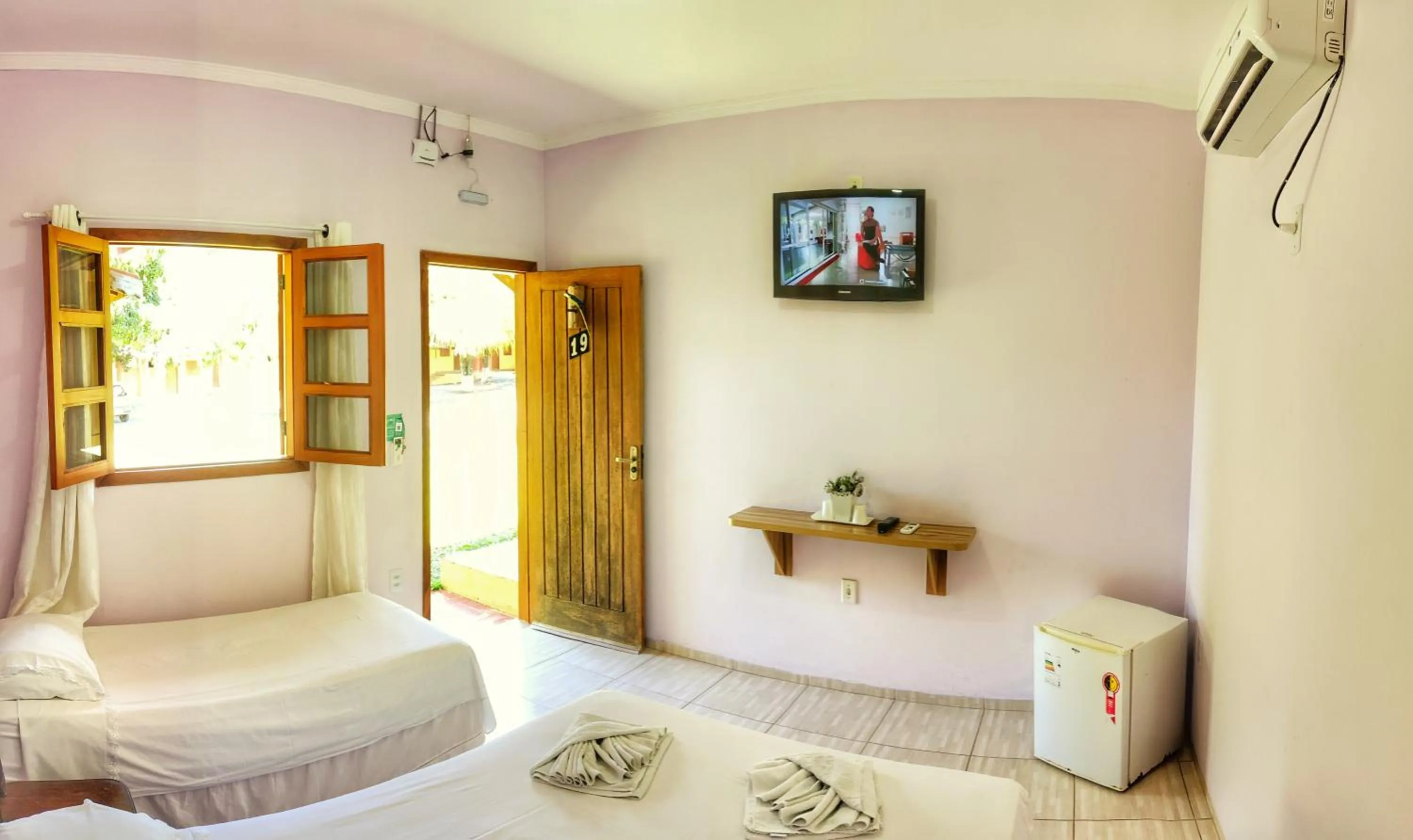 Bedroom, Bed in Pousada Voo das Garças