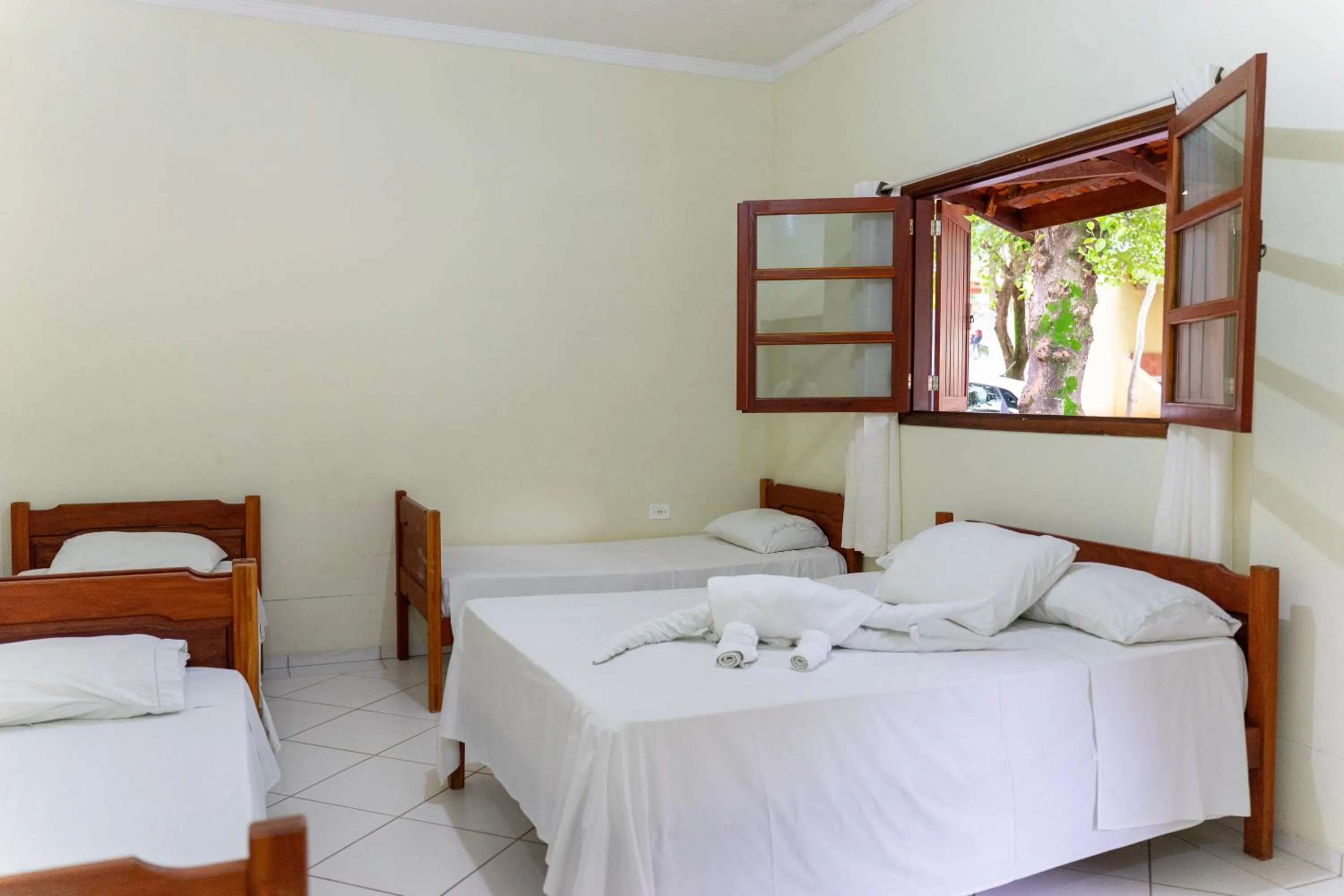 Bedroom, Bed in Pousada Voo das Garças