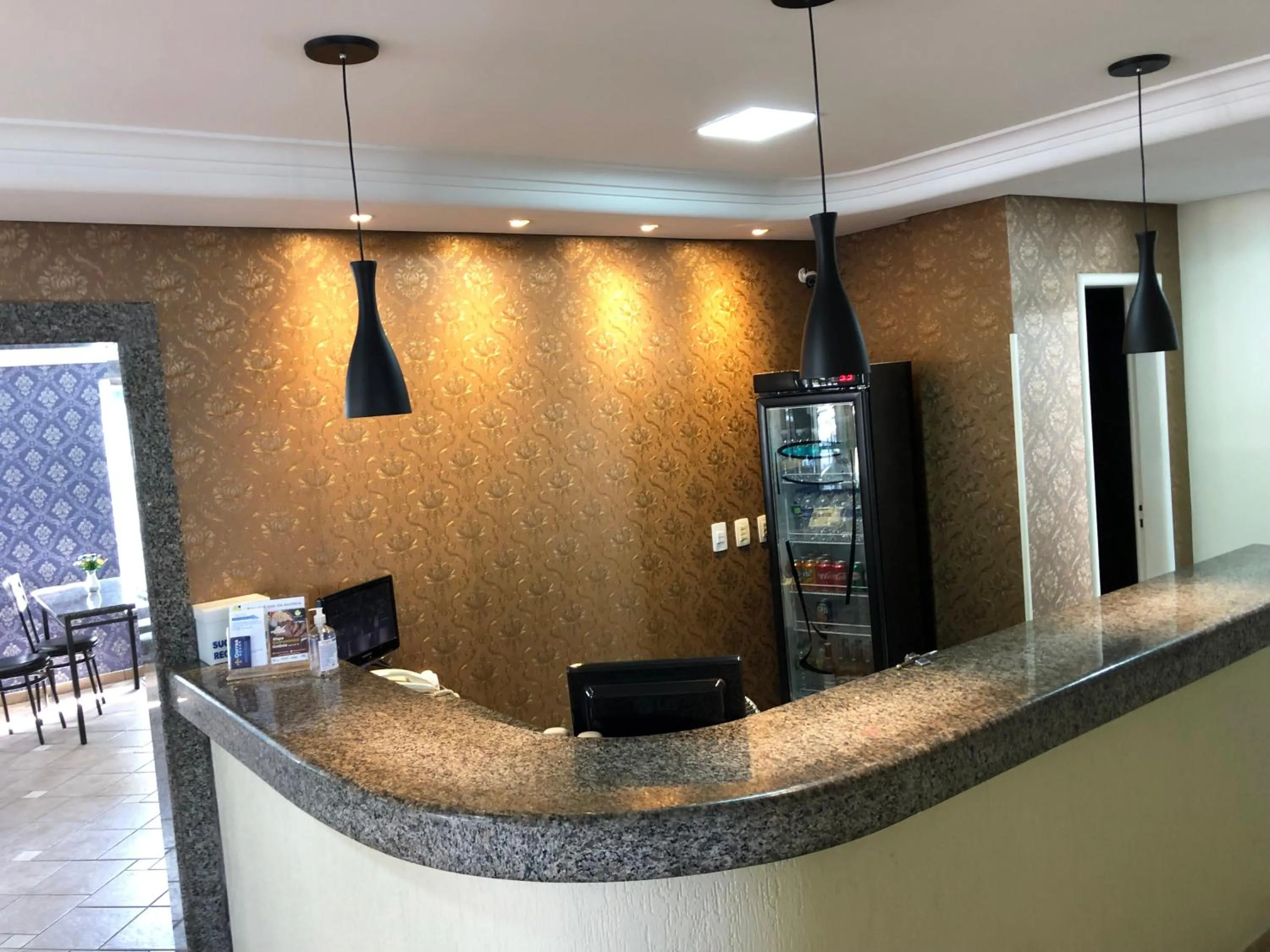Lobby or reception in Hotel Serra das Águas