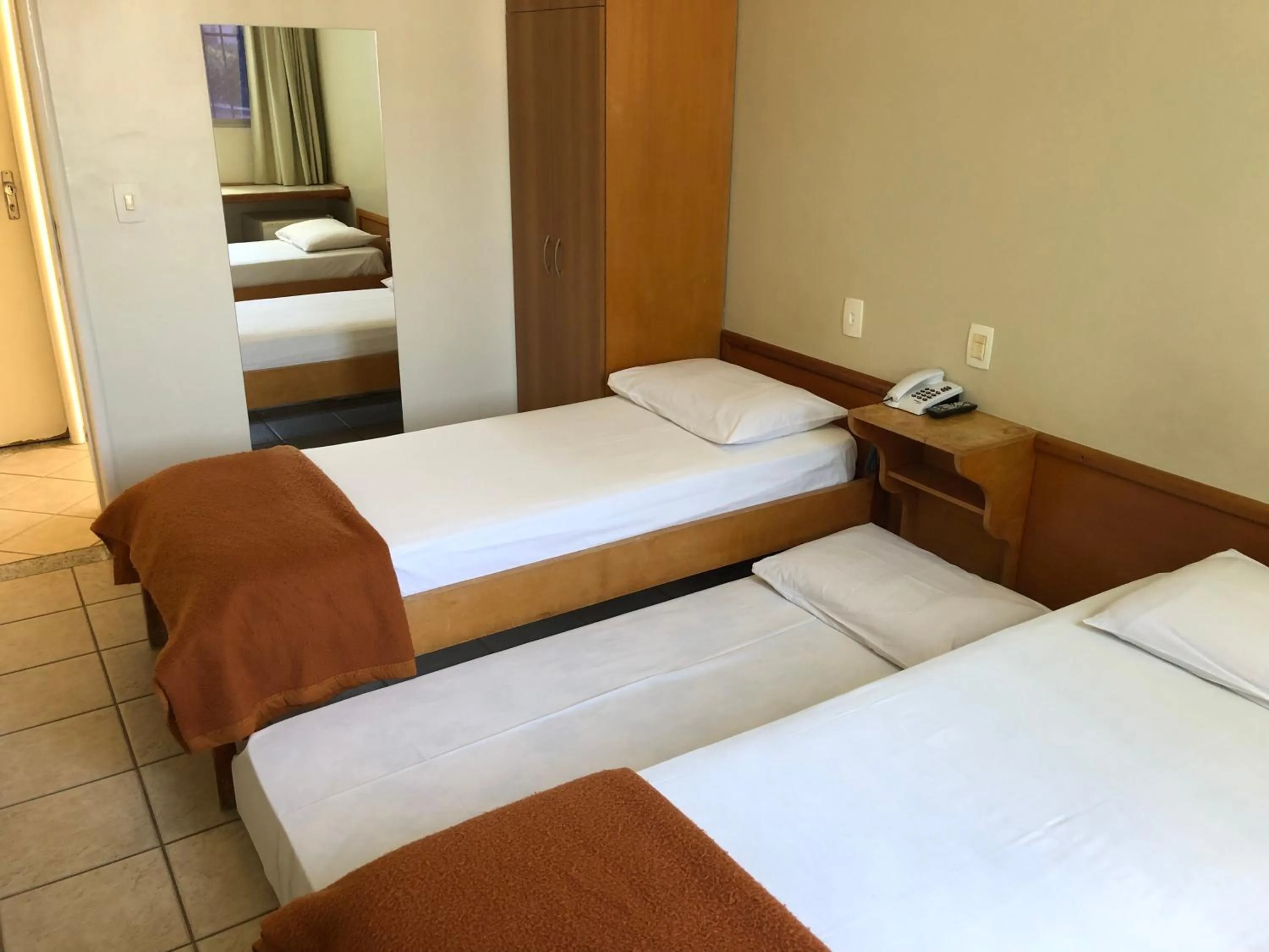 Bed in Hotel Serra das Águas