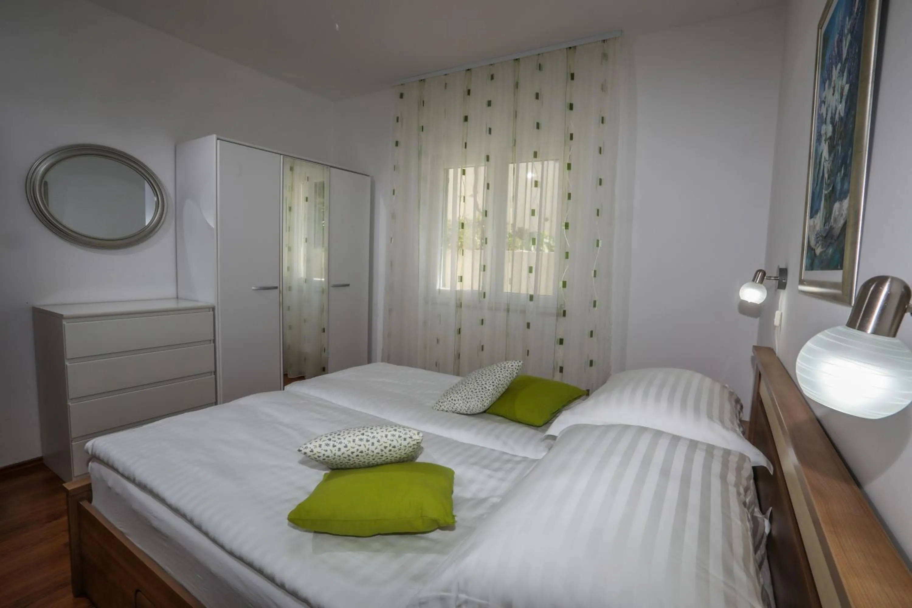 Bedroom, Bed in Apartments Plazibat