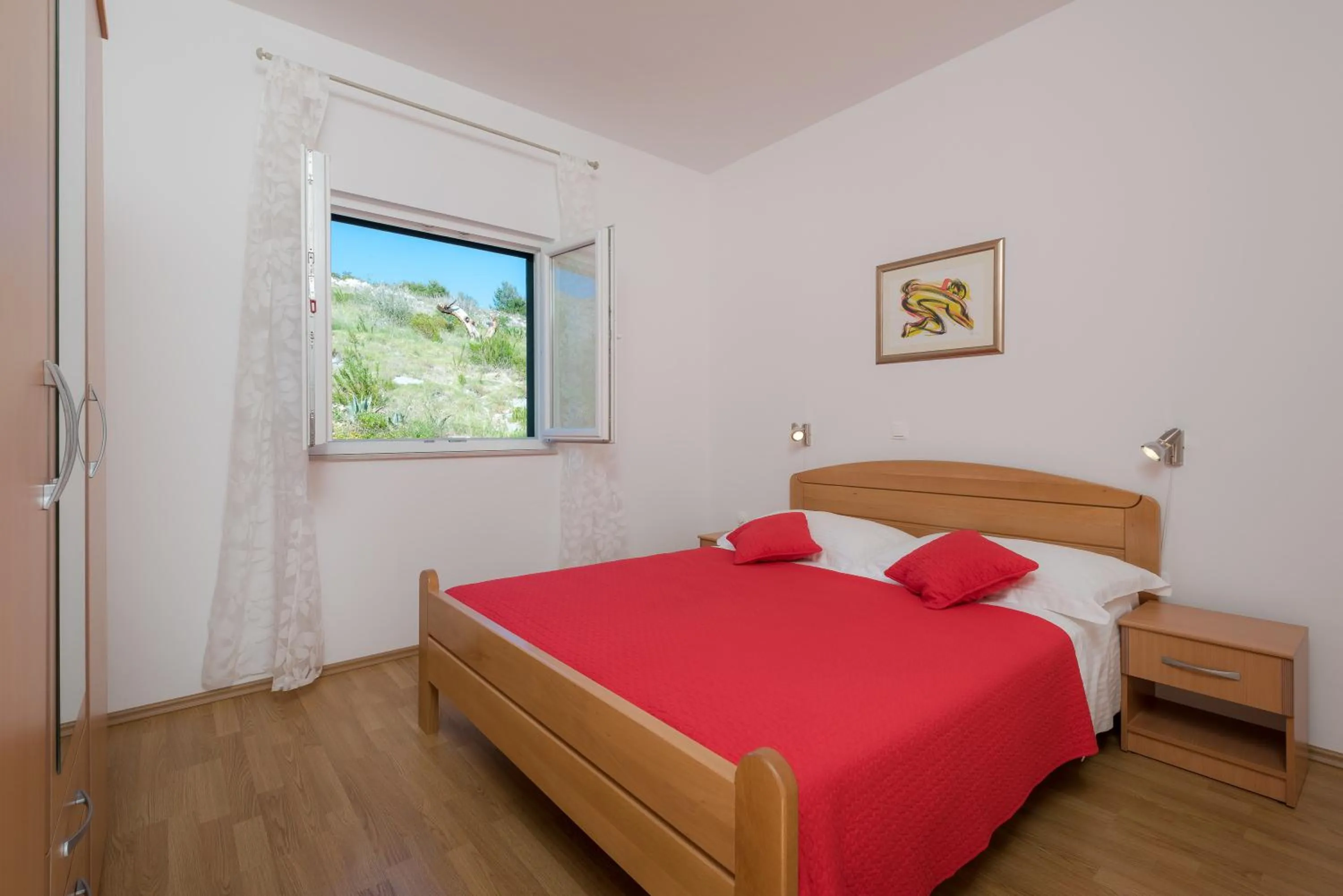 Bedroom, Bed in Apartments Plazibat