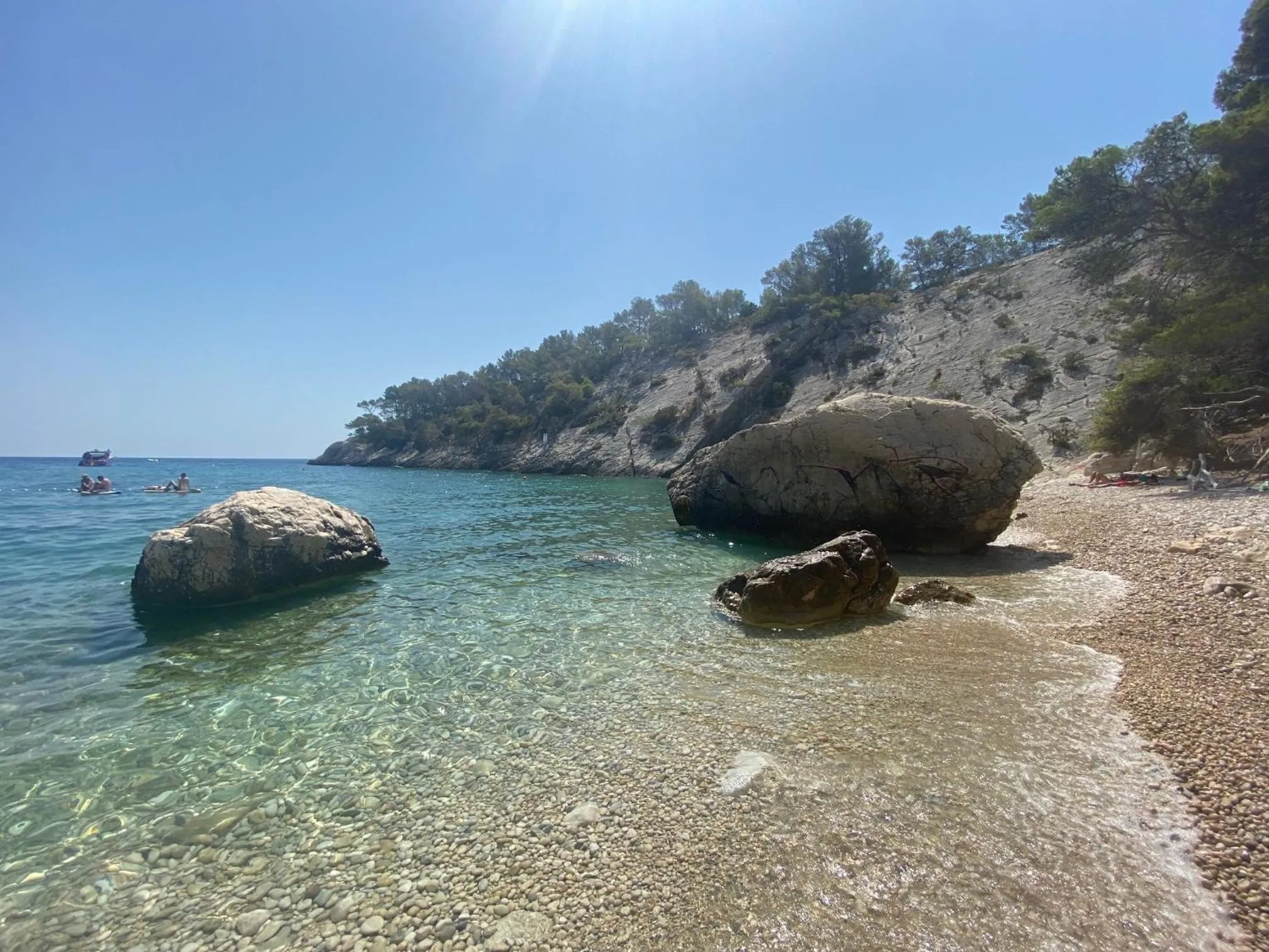 Beach in Apartments Plazibat