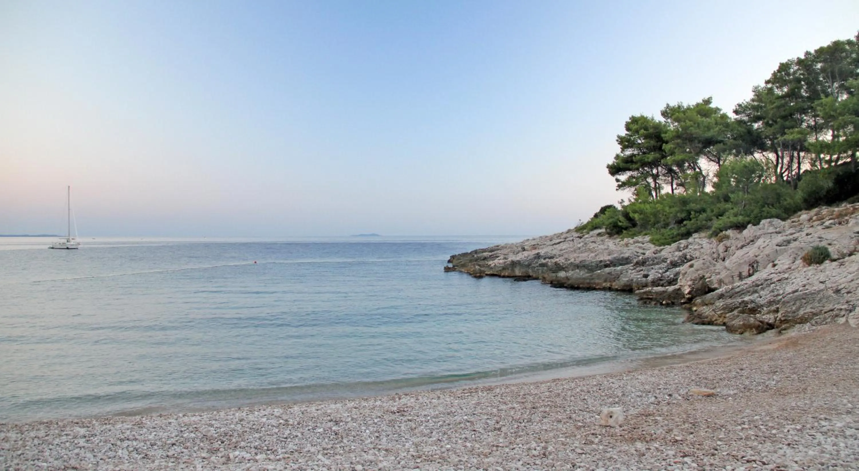 Beach in Apartments Plazibat
