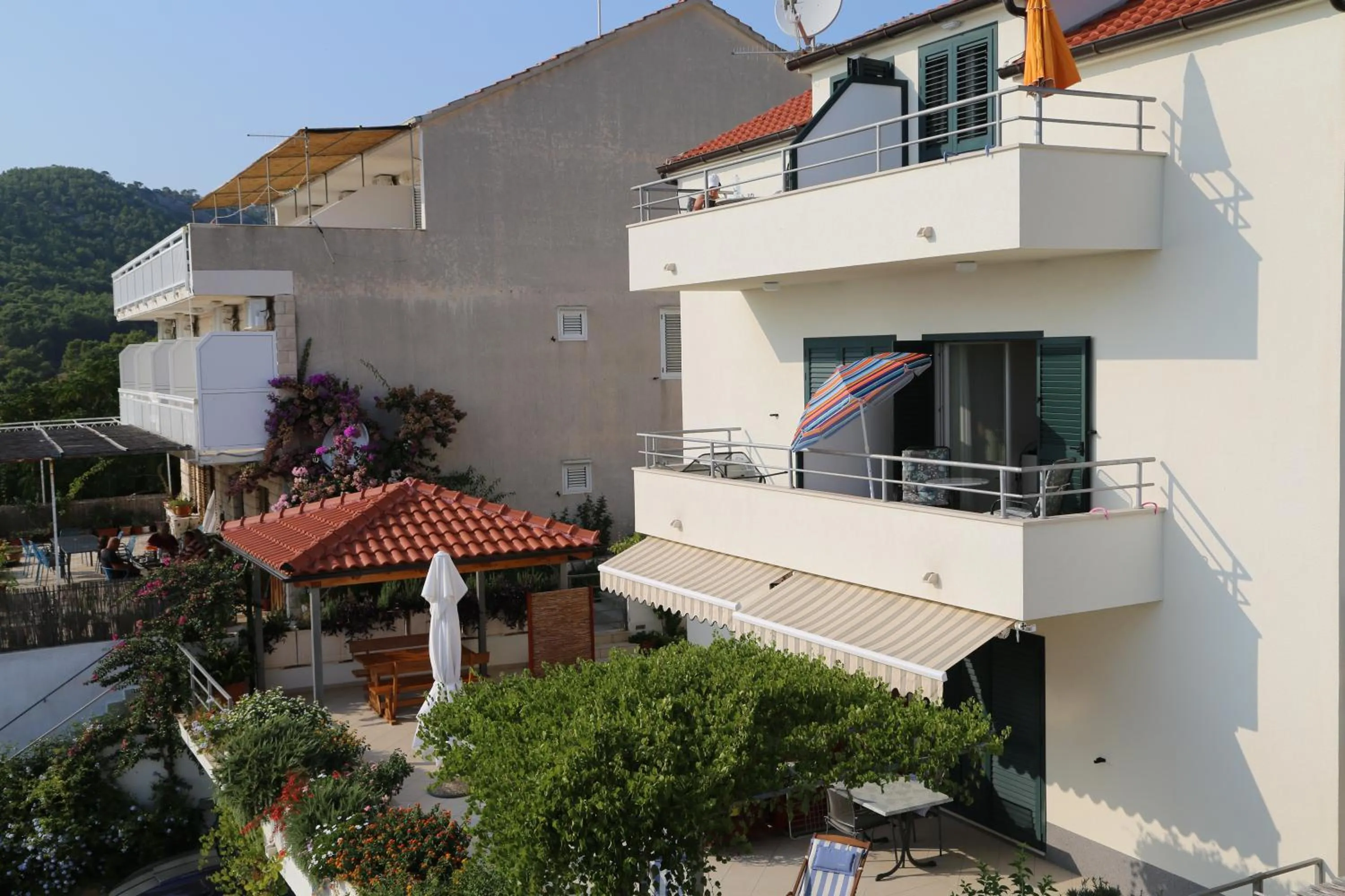 Balcony/Terrace in Apartments Plazibat