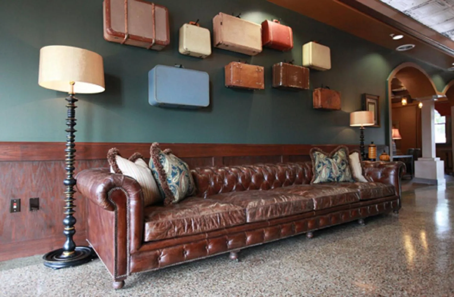 Lobby or reception in The Campbell Hotel