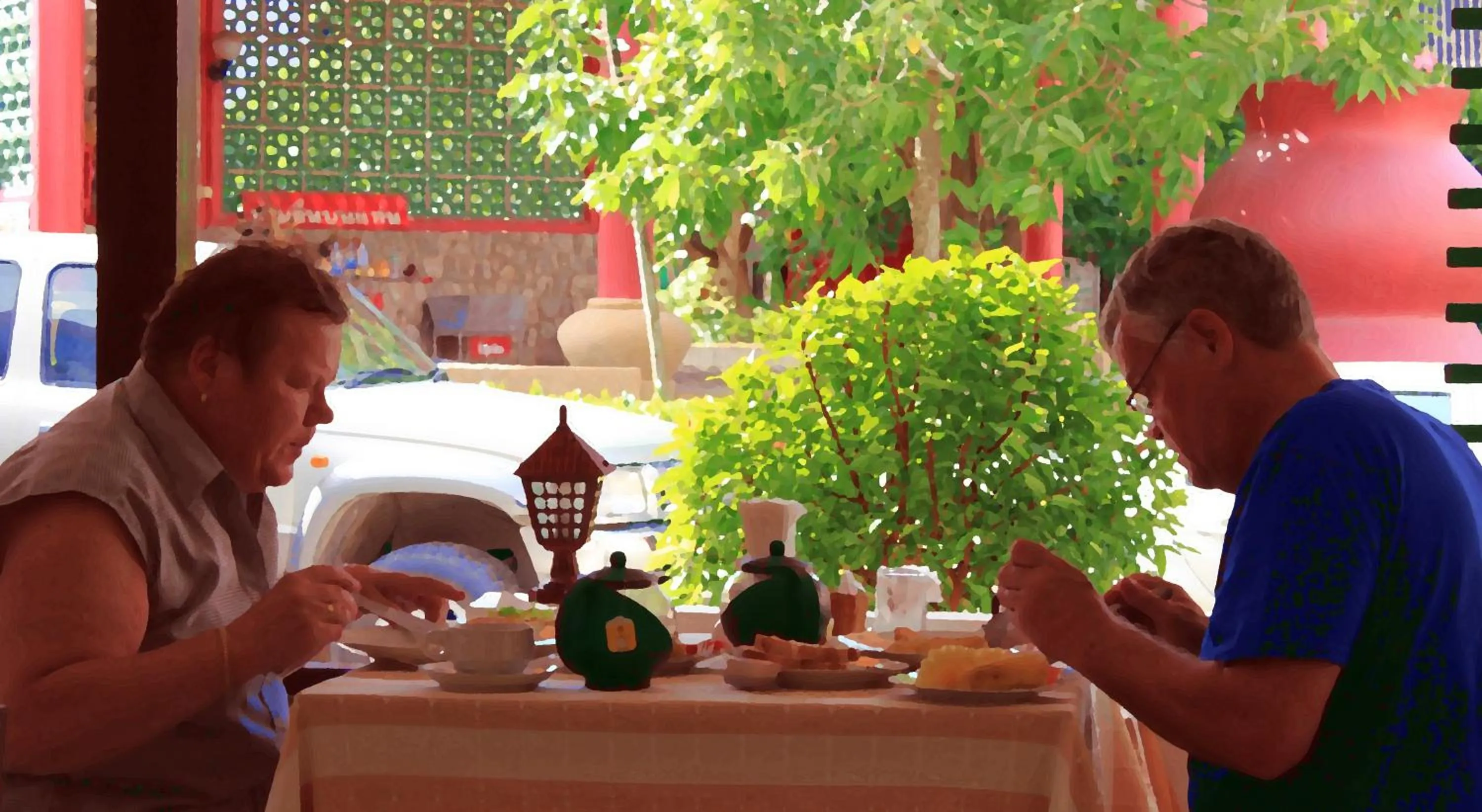 Restaurant/places to eat in Sala Bua Room