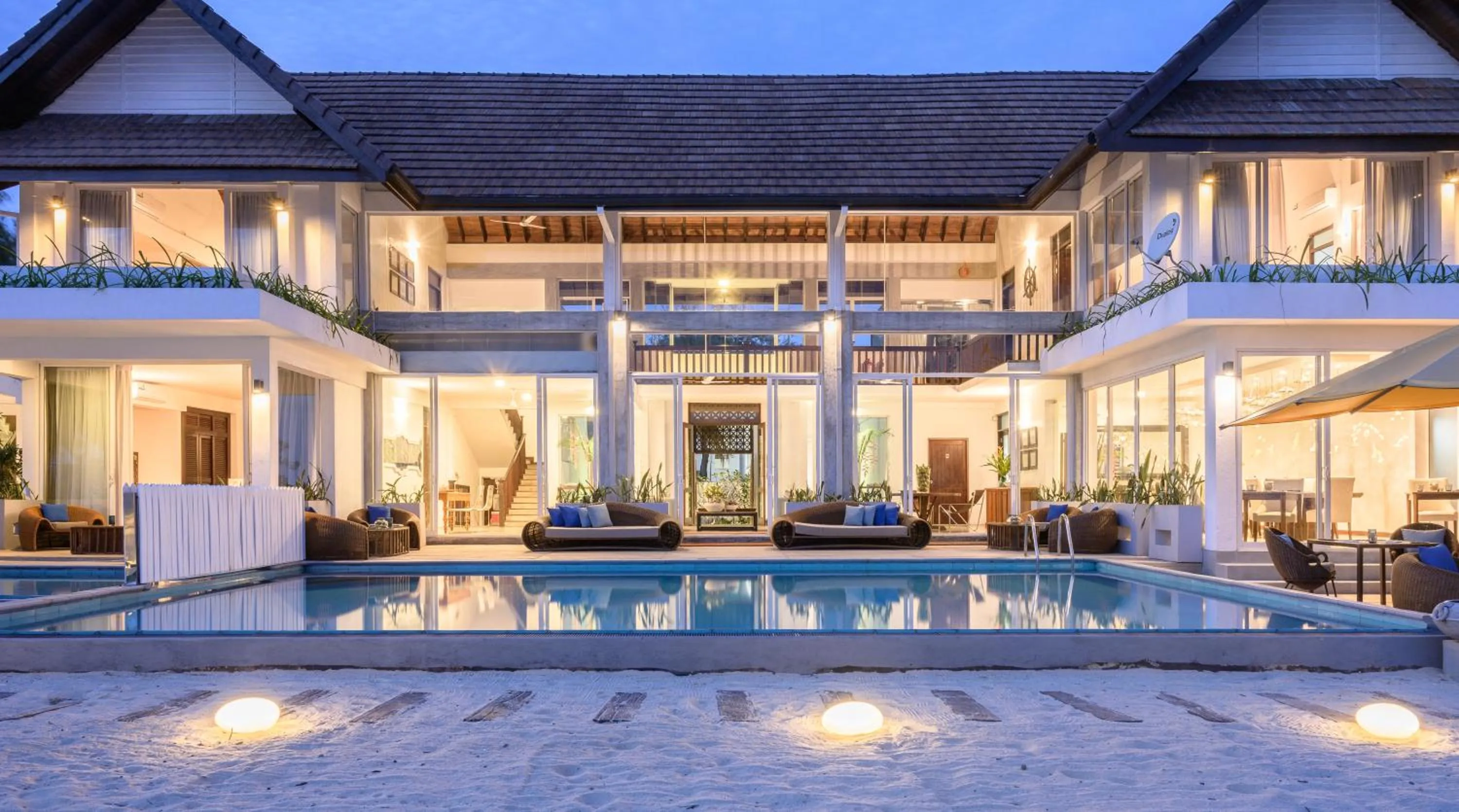 Swimming pool in The Beach House by Reveal