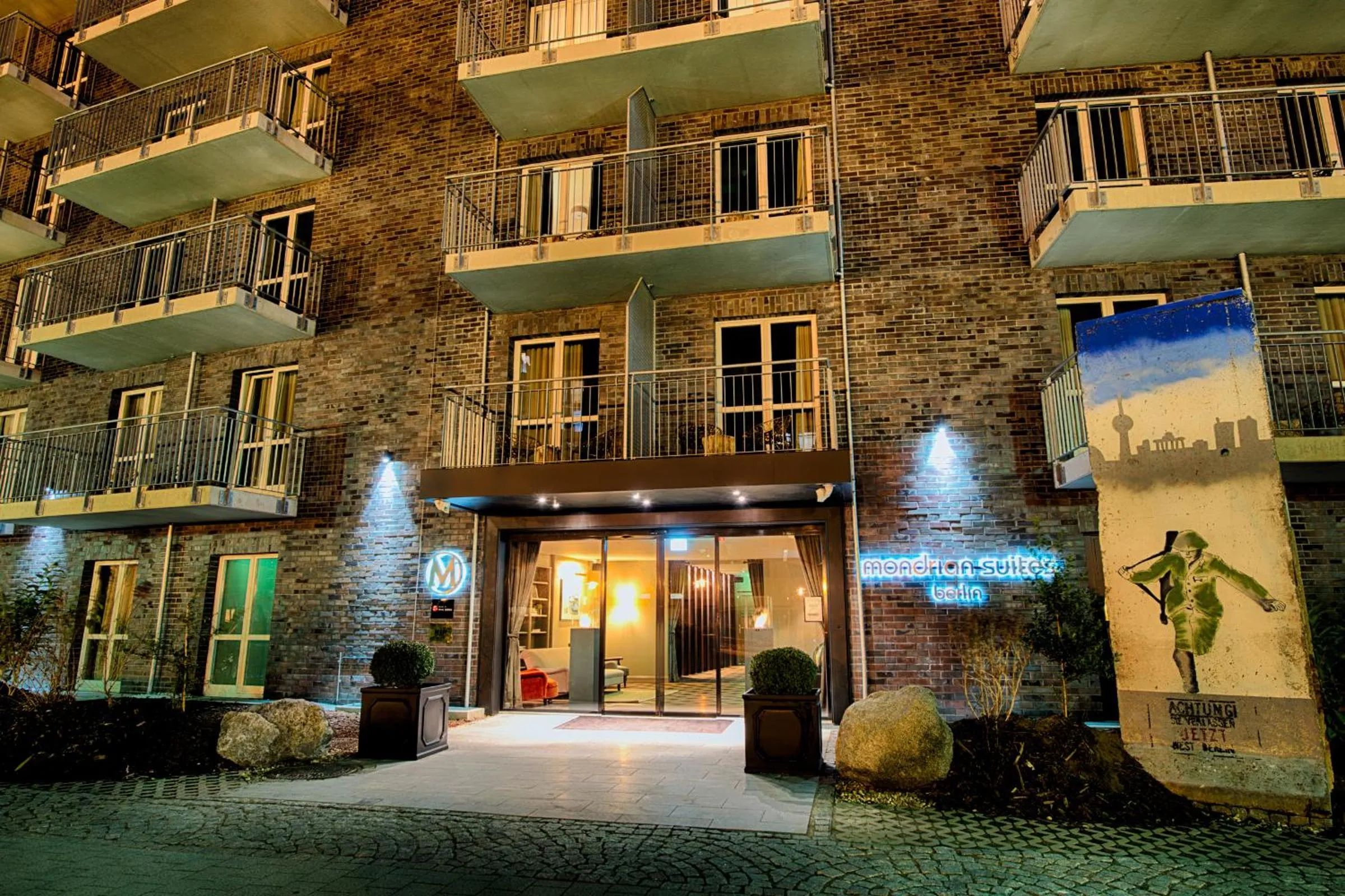 Property building in Mondrian Suites Berlin am Checkpoint Charlie