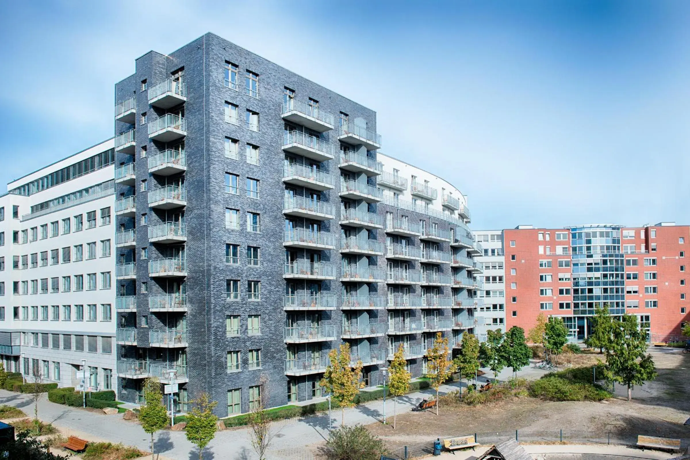 Property building in Mondrian Suites Berlin am Checkpoint Charlie Property building in Mondrian Suites Berlin am Checkpoint Charlie