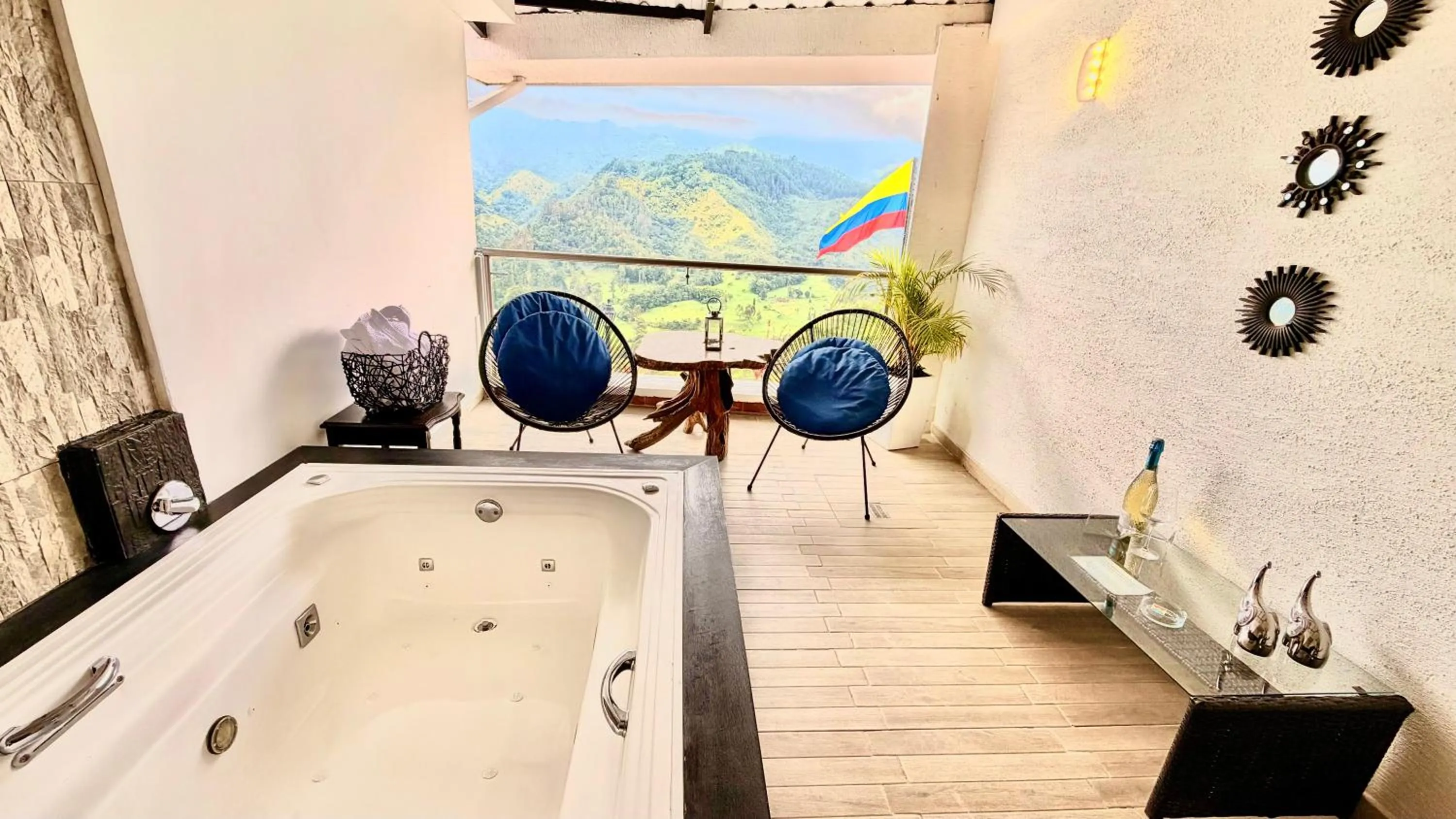 Mountain view in Hotel El Mirador del Cocora