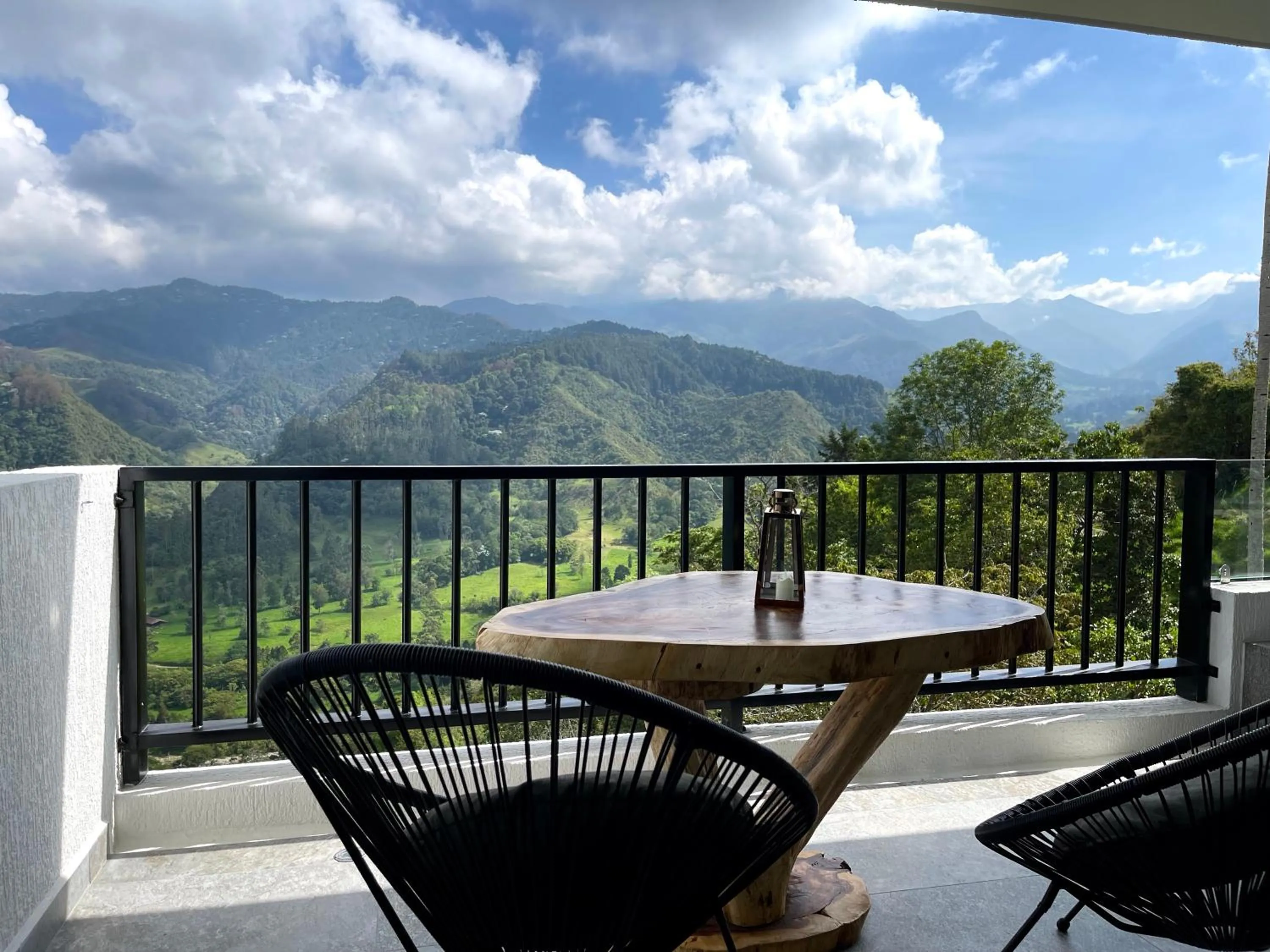Balcony/Terrace in Hotel El Mirador del Cocora