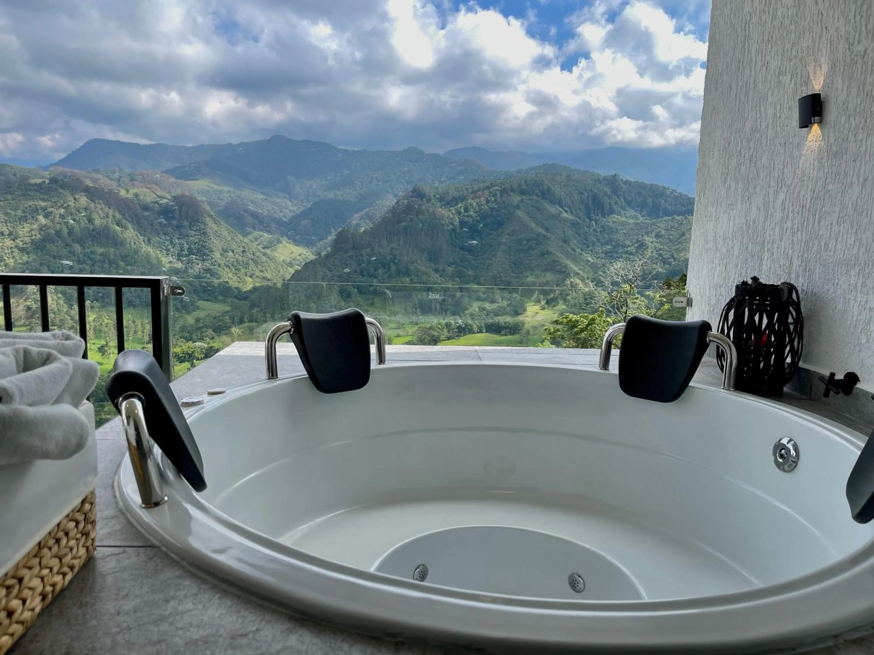 Natural landscape in Hotel El Mirador del Cocora