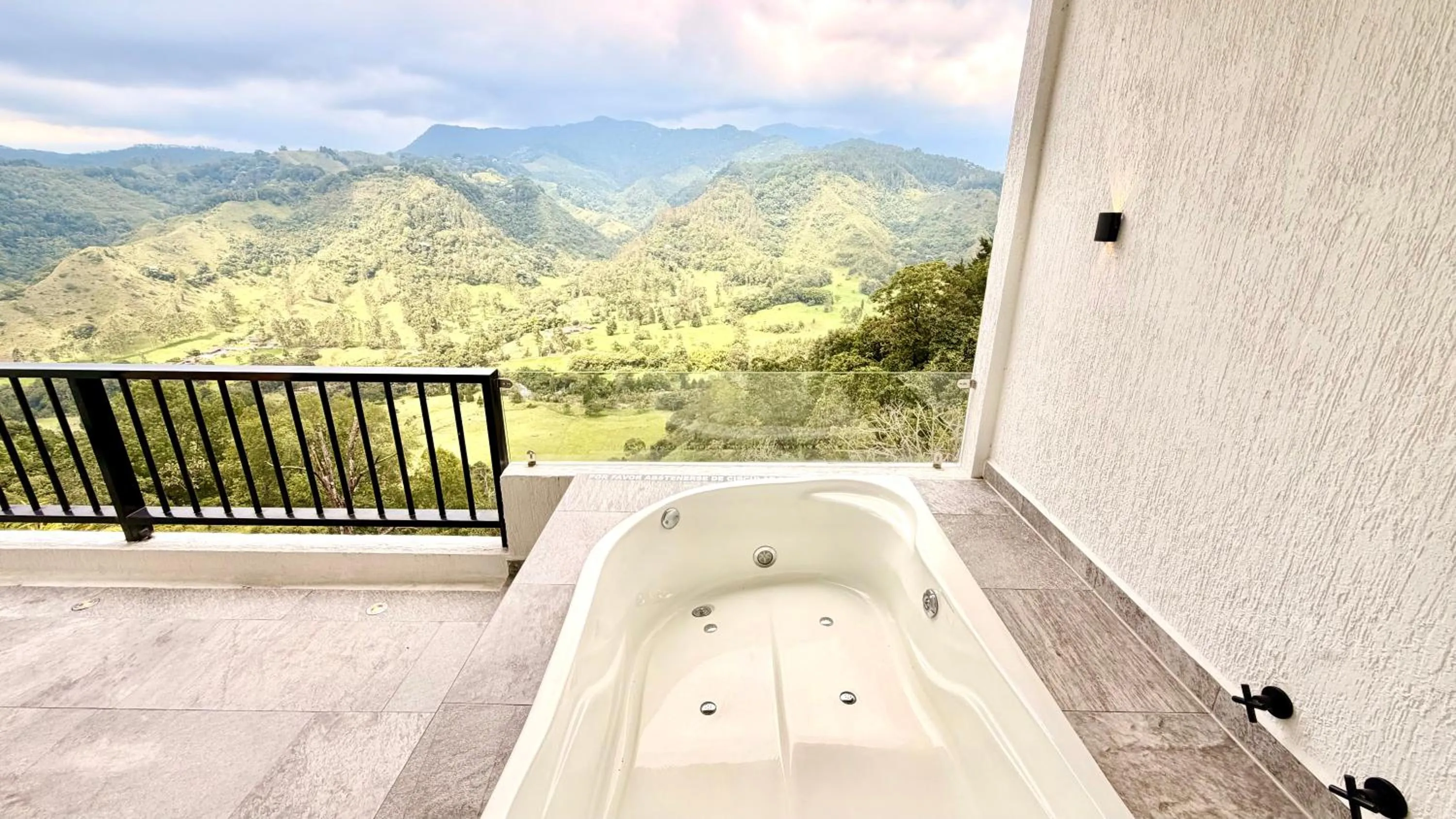 Mountain view in Hotel El Mirador del Cocora