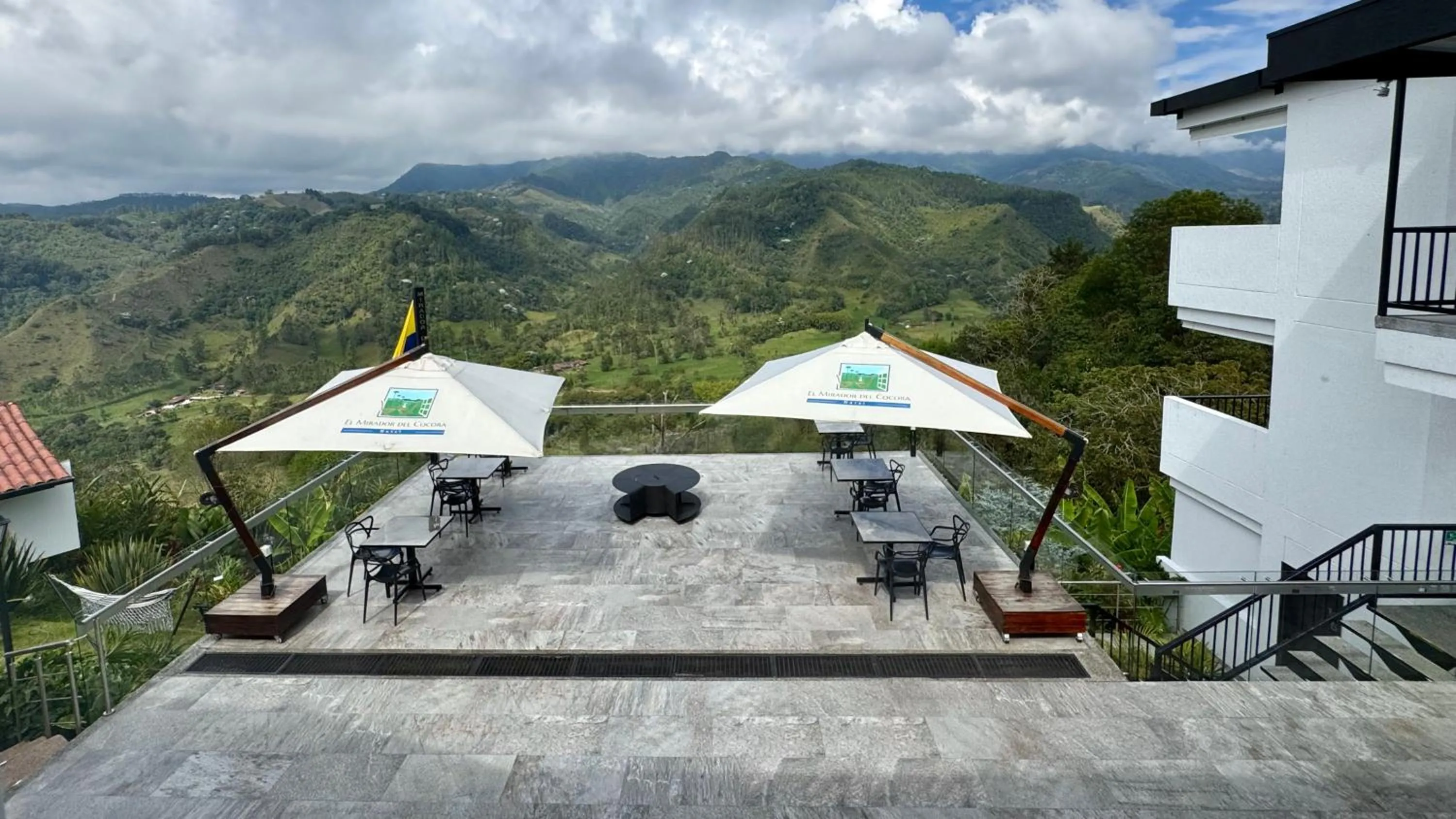 Mountain view in Hotel El Mirador del Cocora