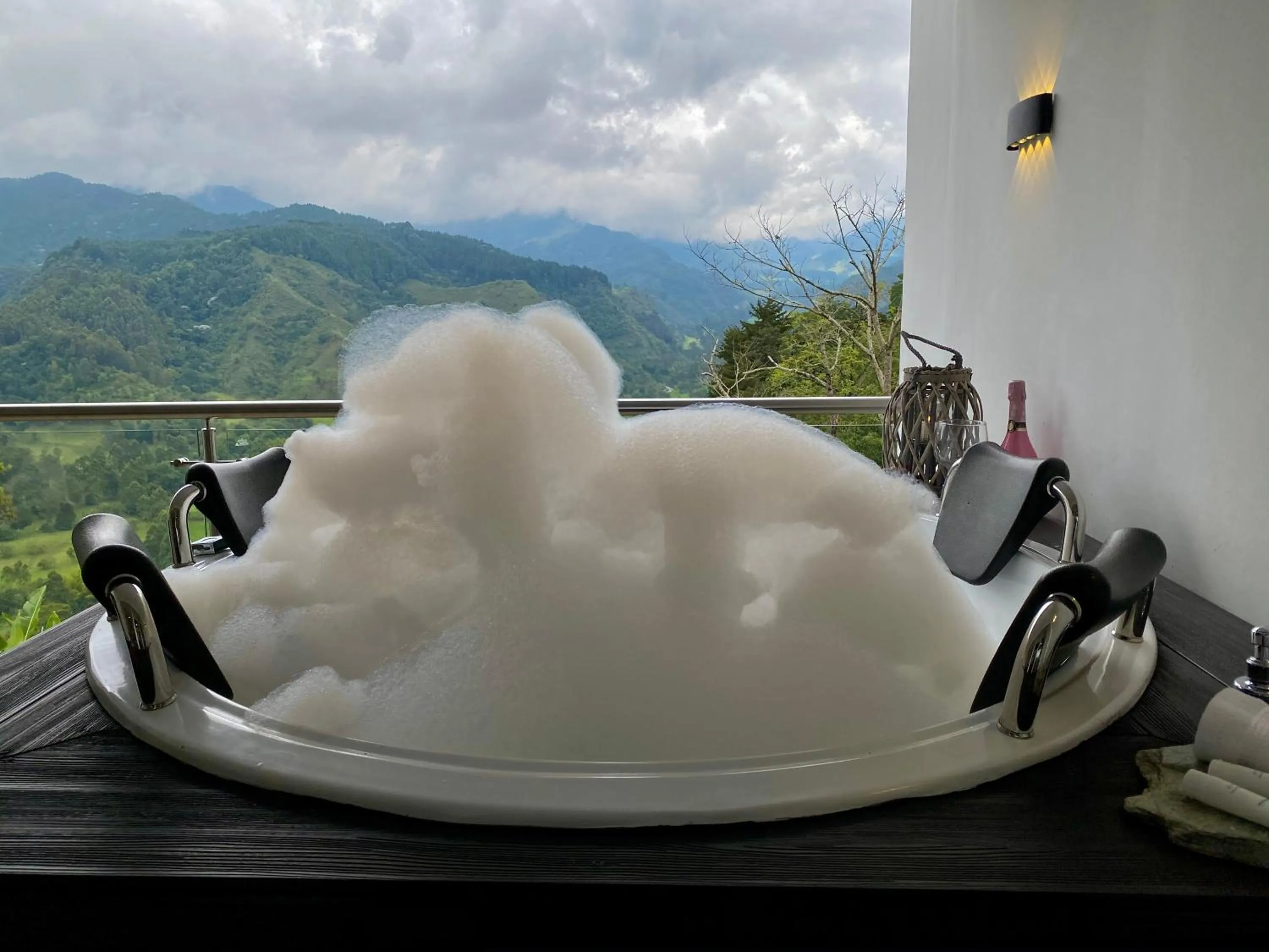 Balcony/Terrace in Hotel El Mirador del Cocora