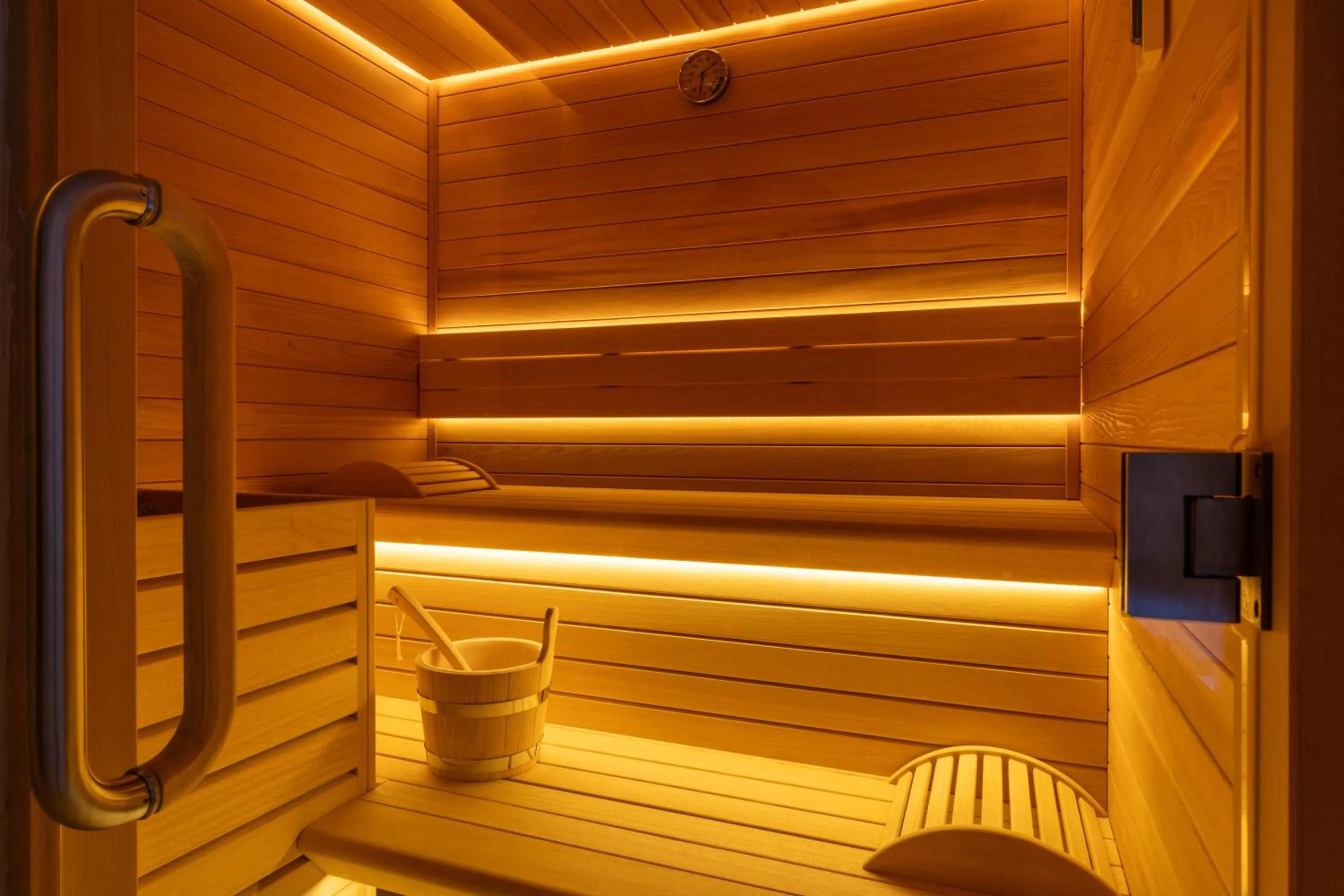 Sauna in Almarine Eiffel Hotel & Spa by Malone