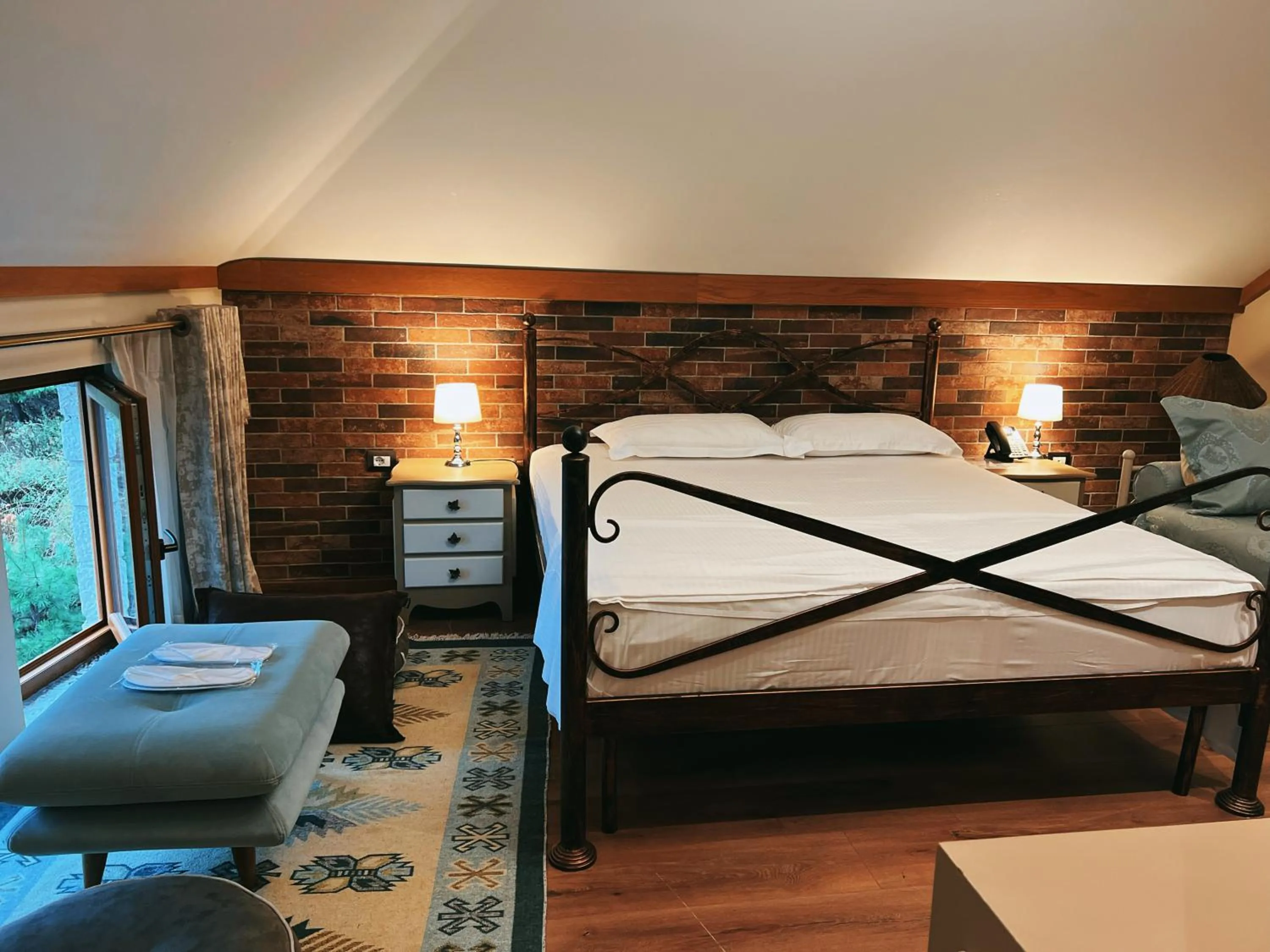 Bed in Chateau Fasel