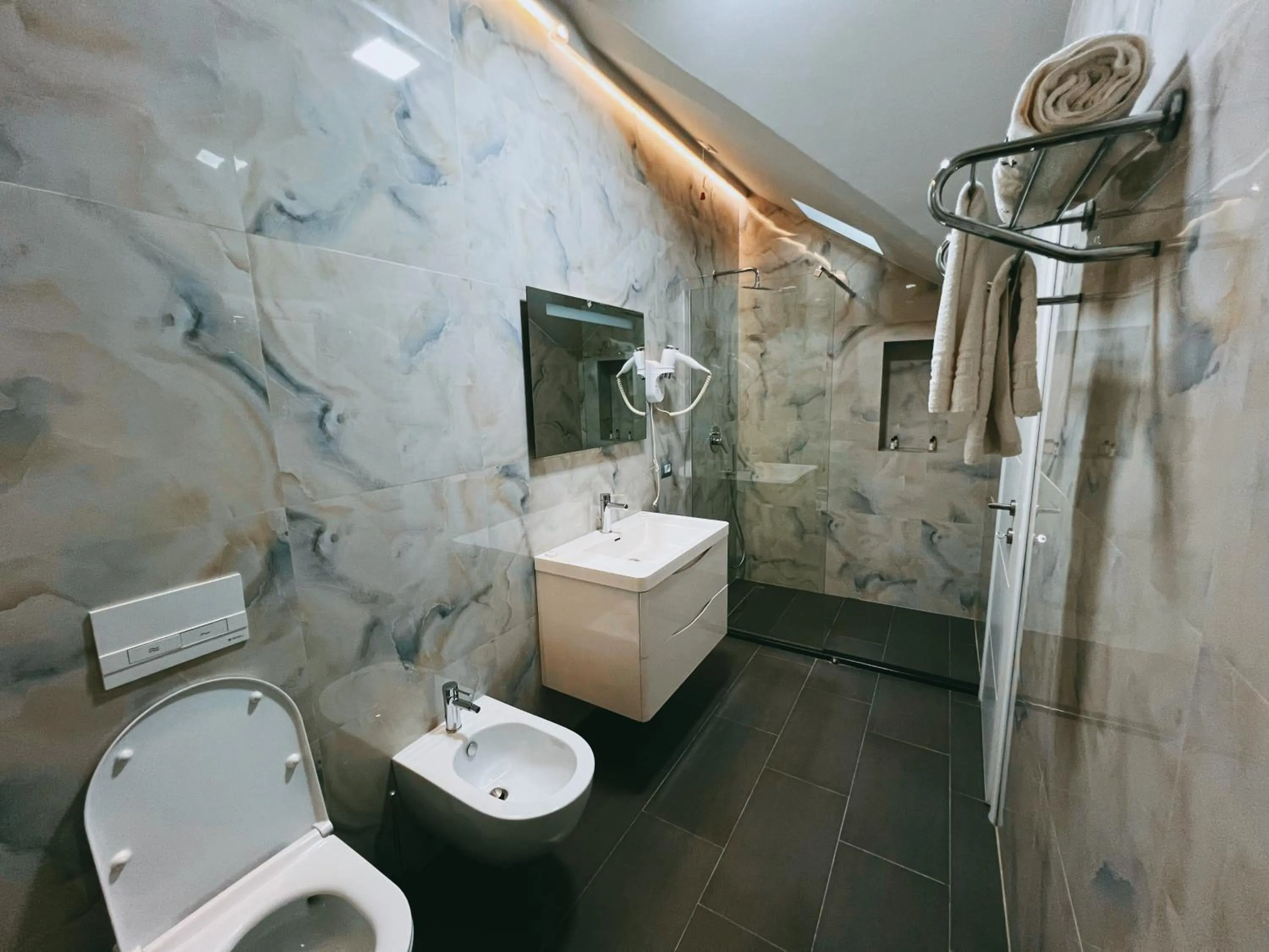 Bathroom in Chateau Fasel