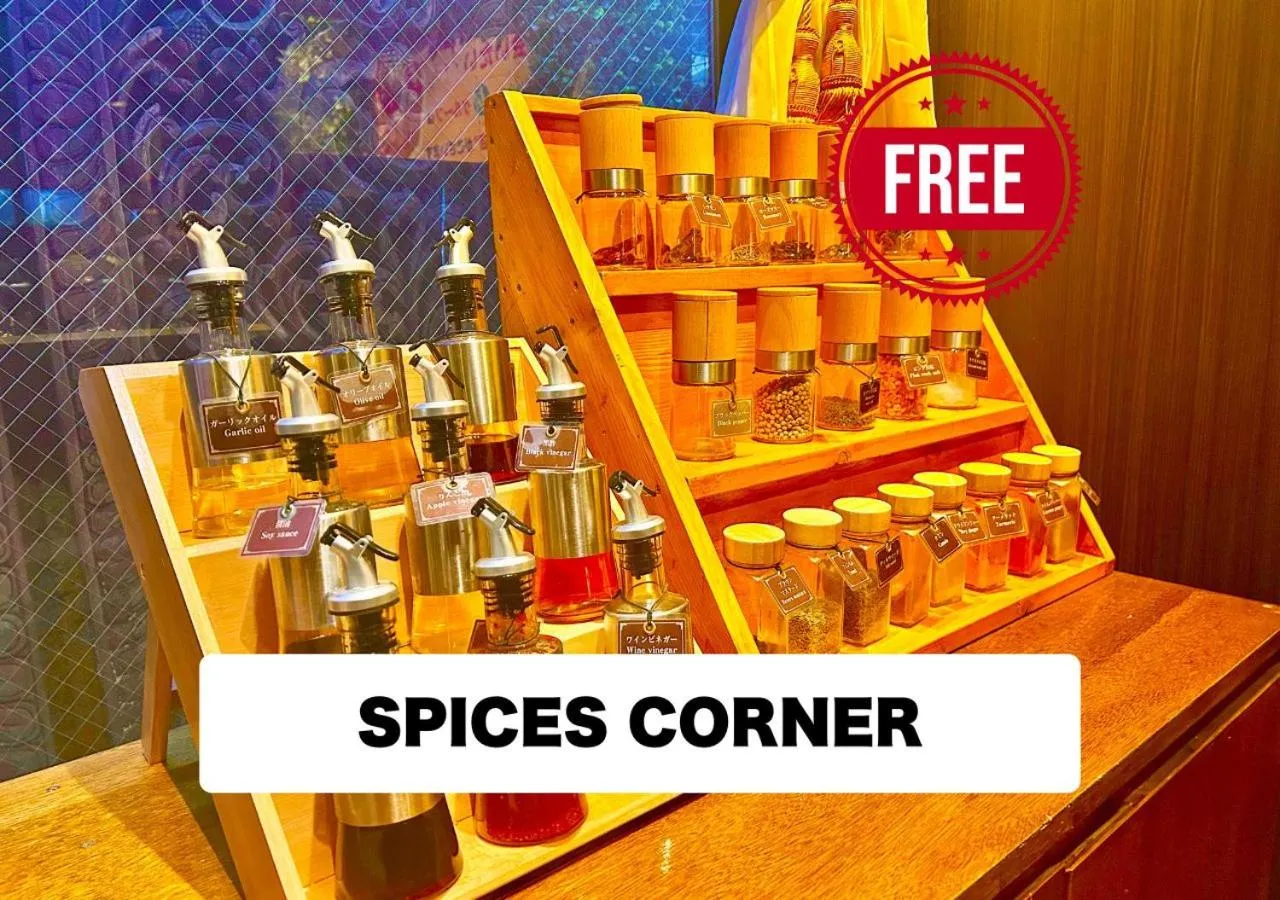 Food and drinks in Hotel Balian Resort Higashi Shinjuku