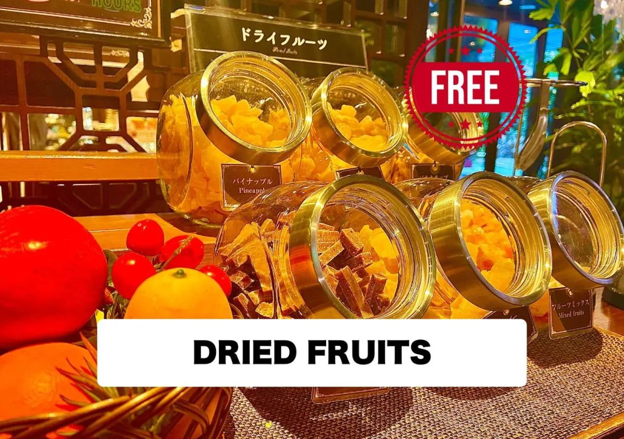 Food and drinks in Hotel Balian Resort Higashi Shinjuku