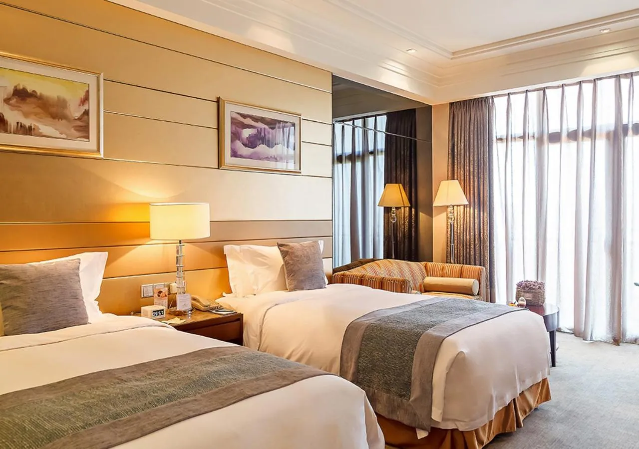 Bed in Ming Cheng Hotel Fuzhou