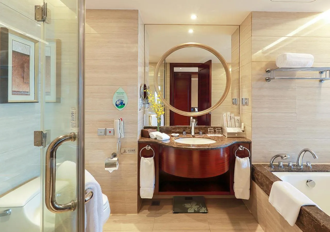 Shower in Ming Cheng Hotel Fuzhou