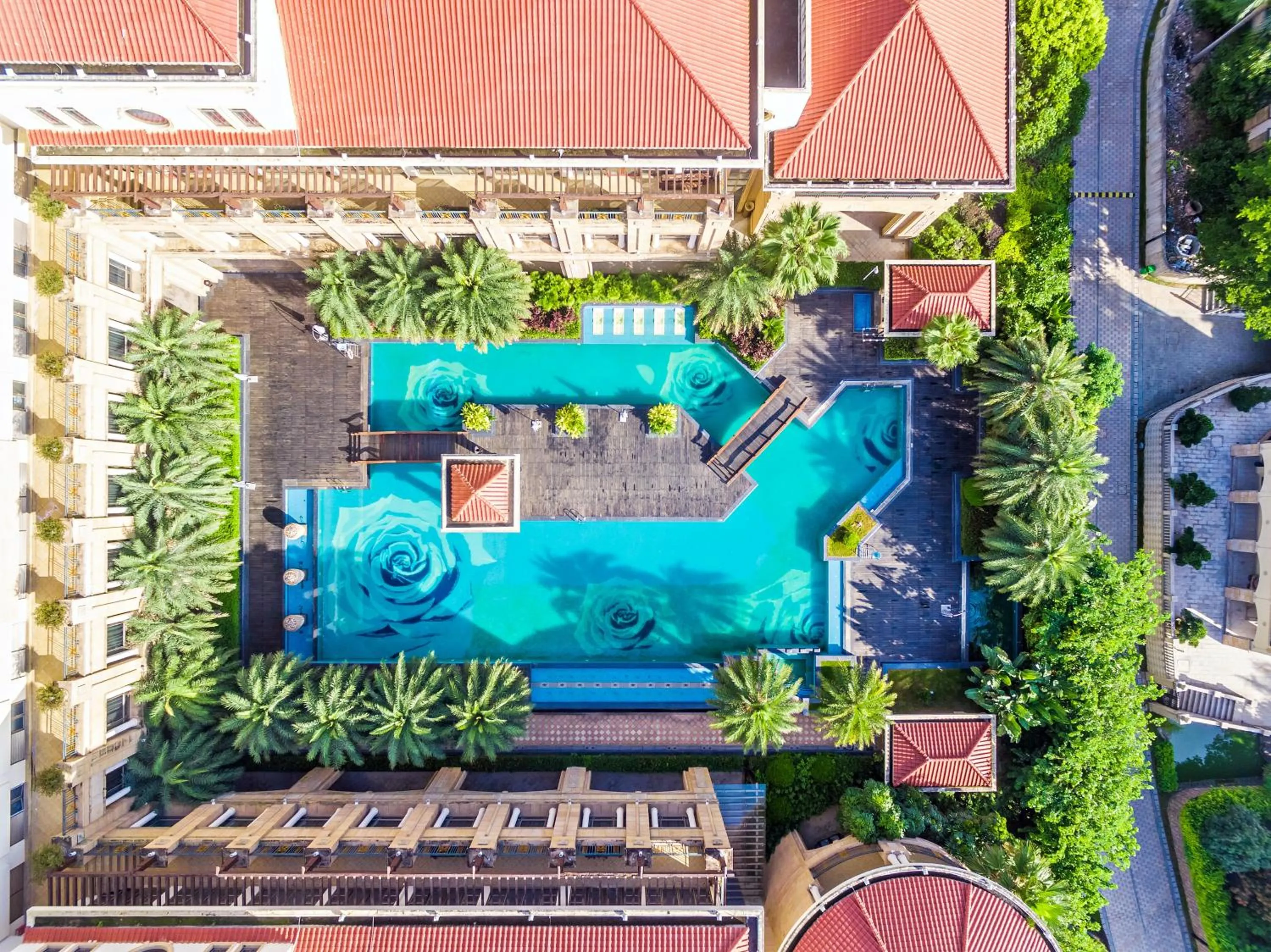 Bird's eye view in Ming Cheng Hotel Fuzhou