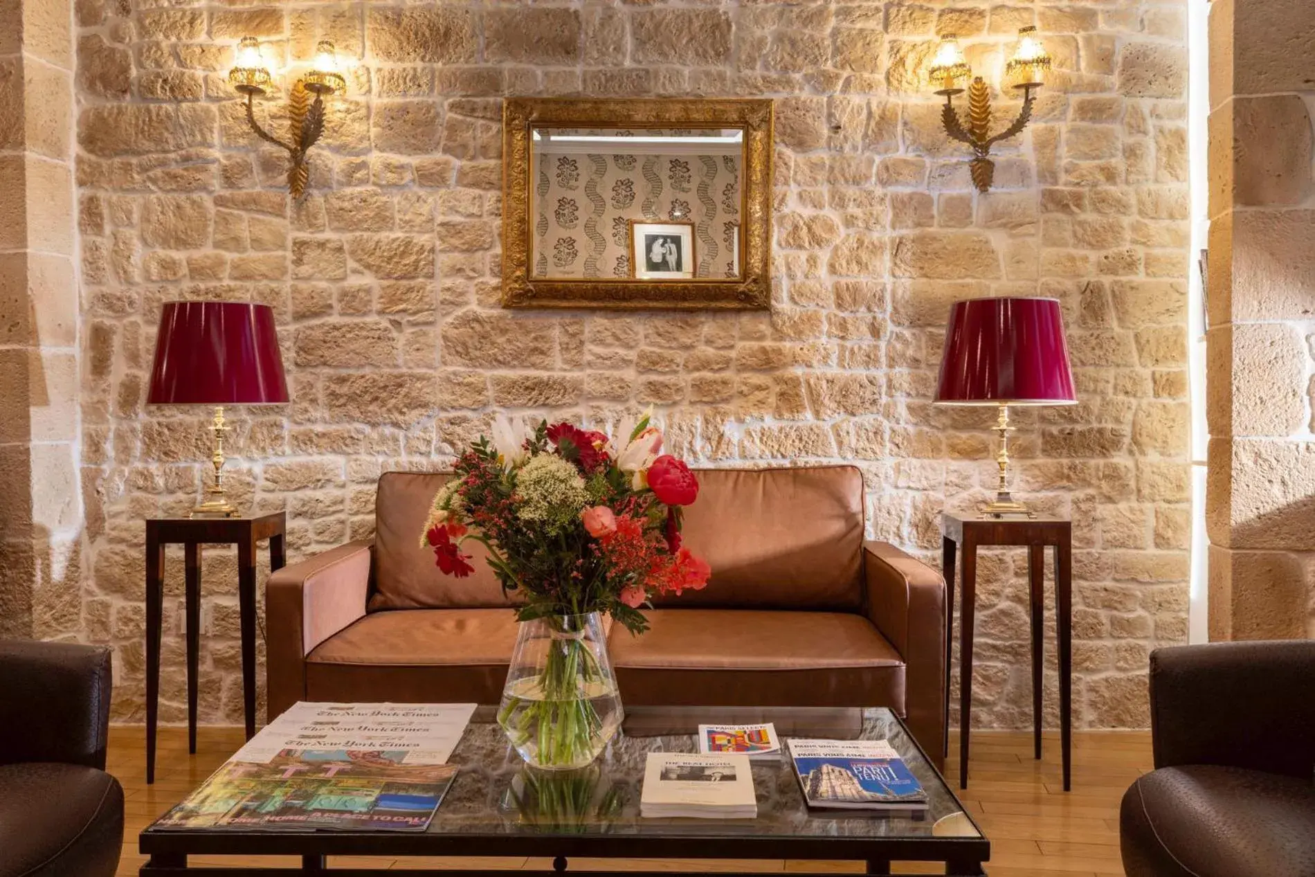 Lobby or reception in Relais Hôtel du Vieux Paris Lobby or reception in Relais Hôtel du Vieux Paris