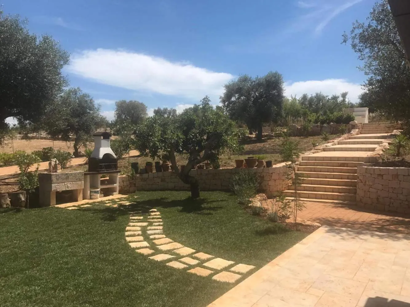 Patio in Eremo del Dottó