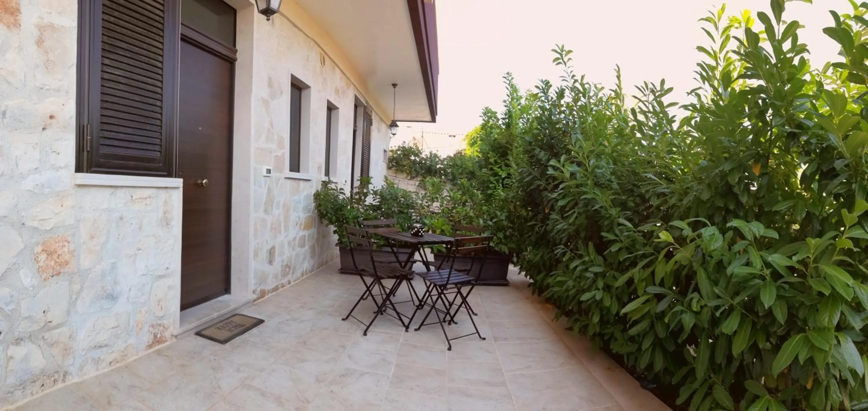 Patio in Eremo del Dottó