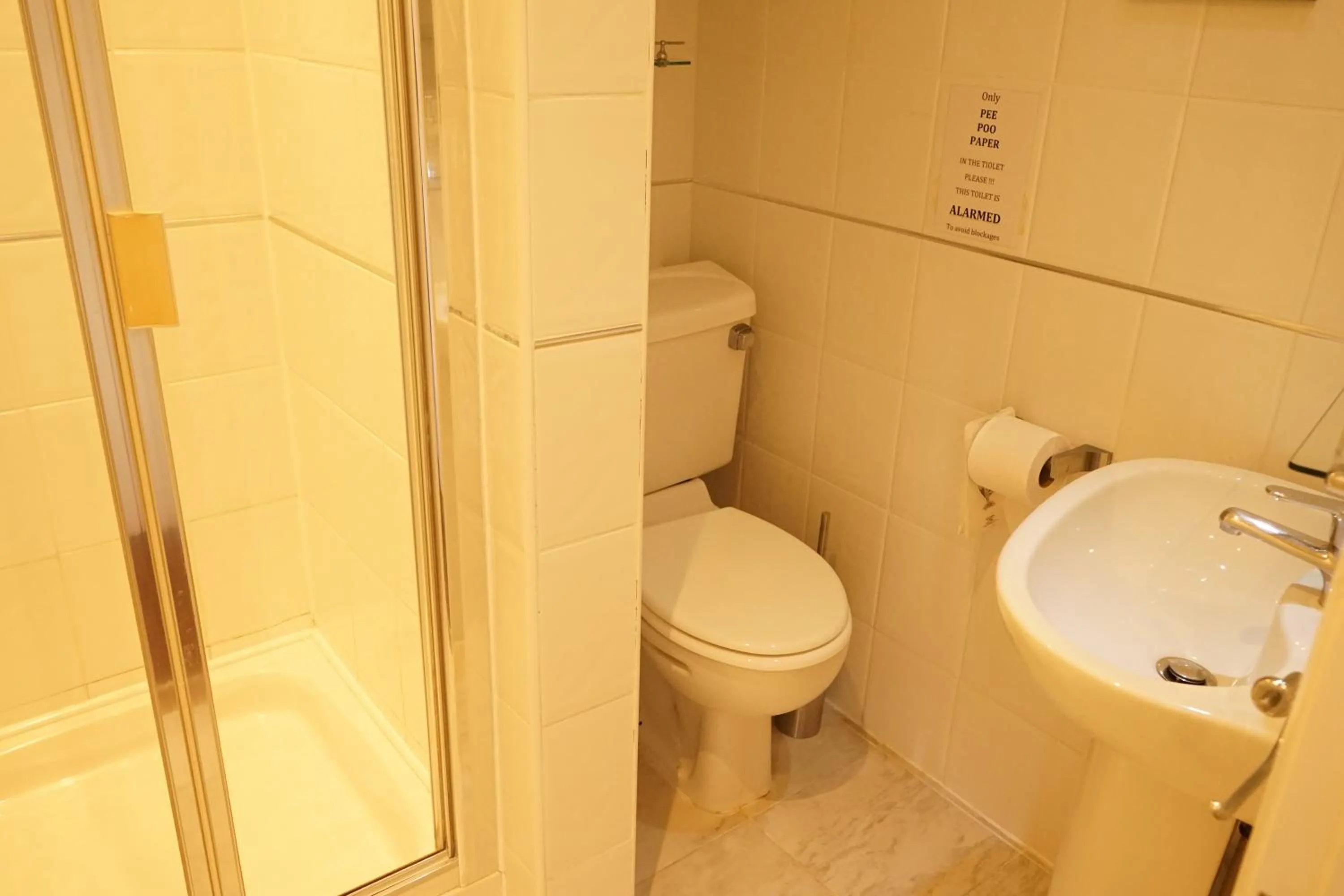 Bathroom in Regency Hotel