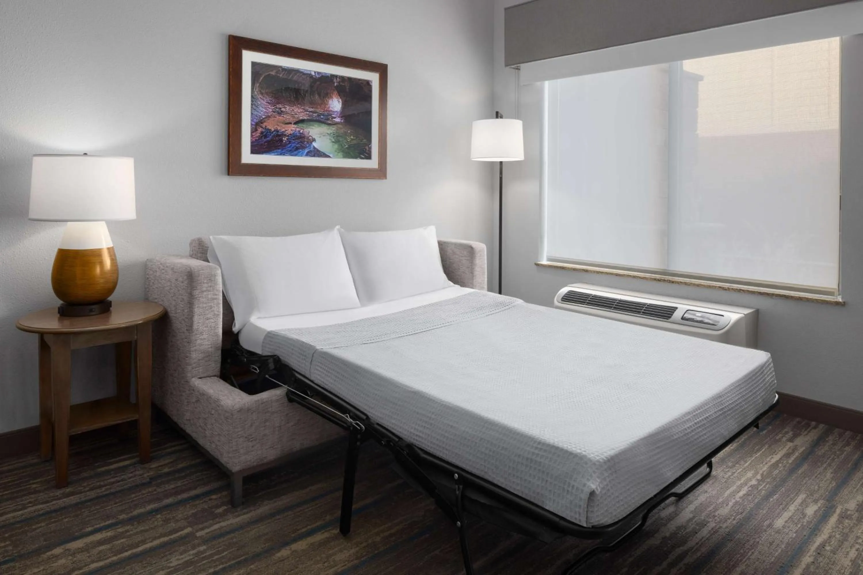 Living room, Bed in Hampton Inn & Suites Springdale/Zion National Park