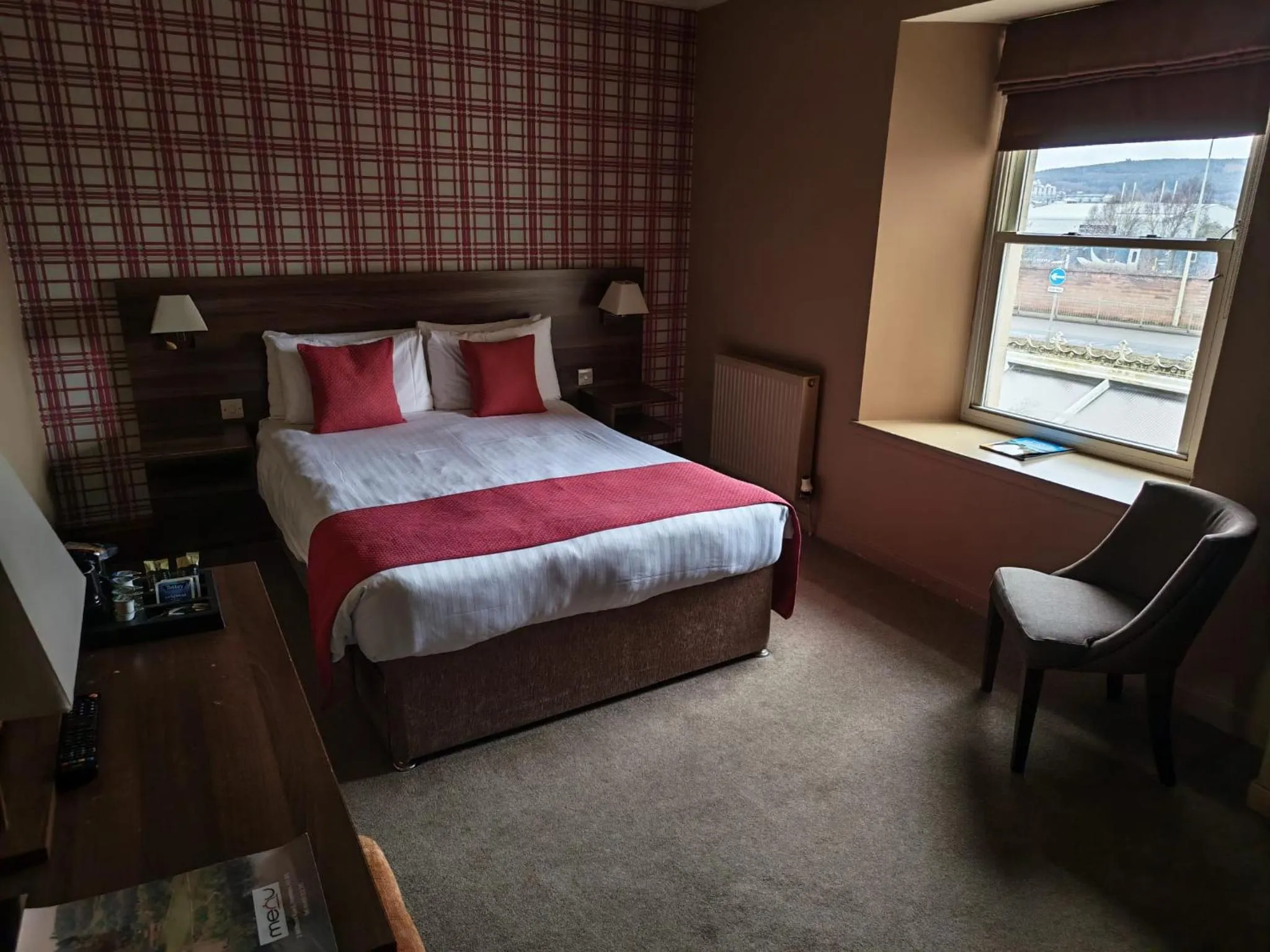 Bed in Chieftain Hotel