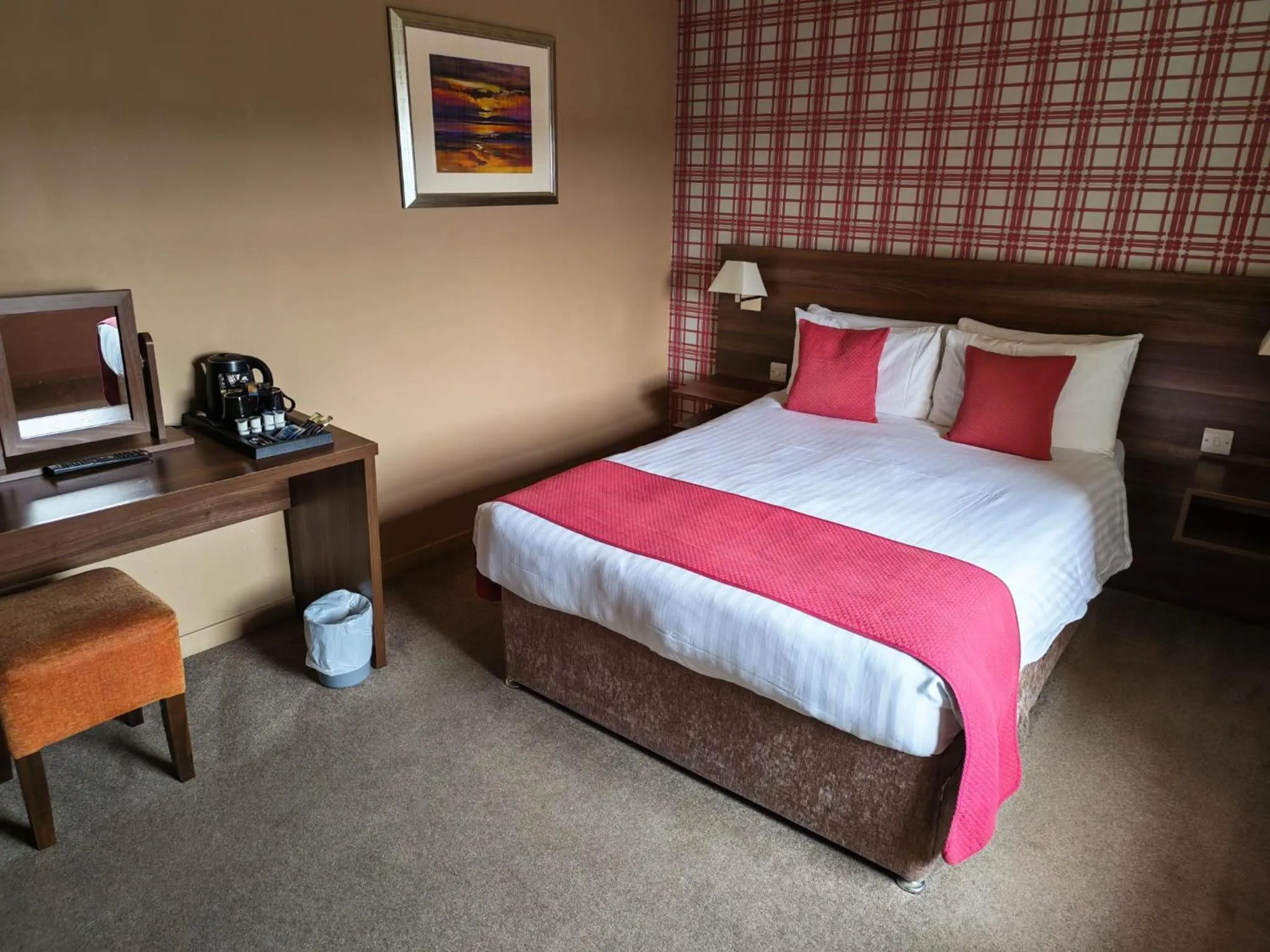 Bed in Chieftain Hotel