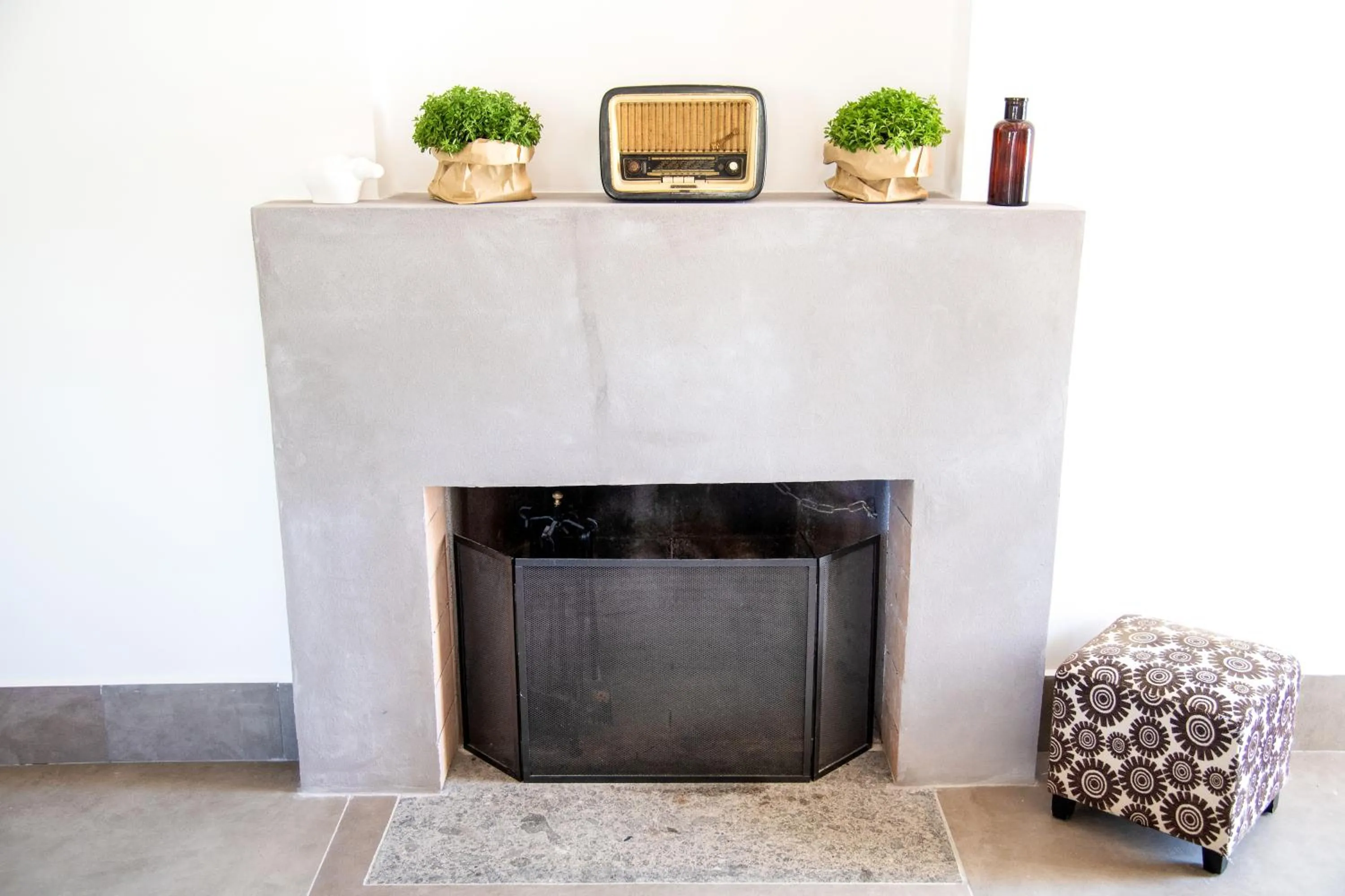 Communal lounge/ TV room in B&B Casa Franco