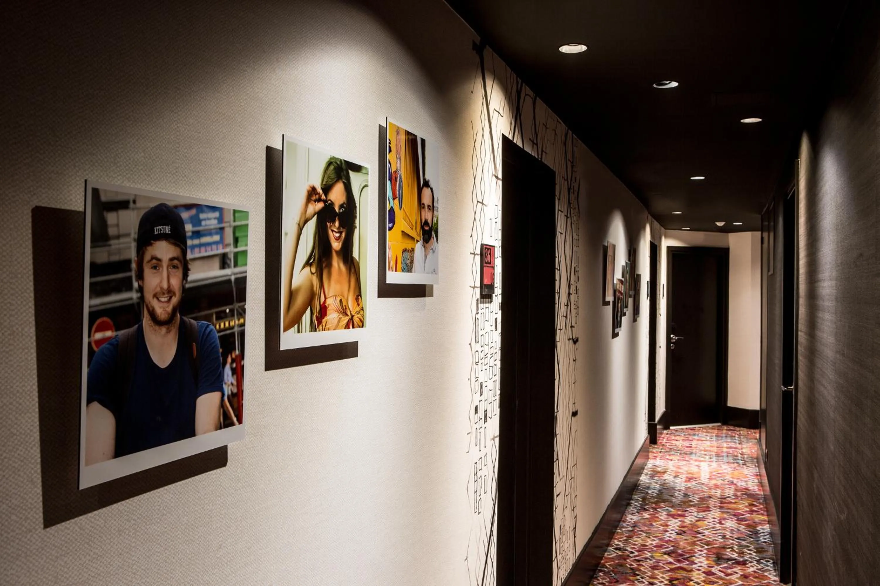 Decorative detail in Le Général Hôtel
