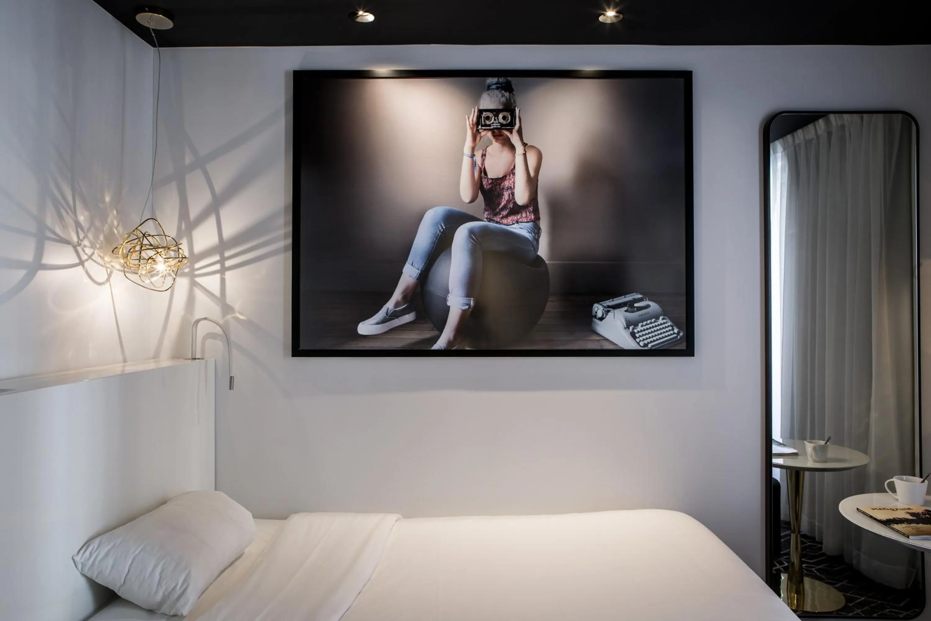 Bed in Le Général Hôtel