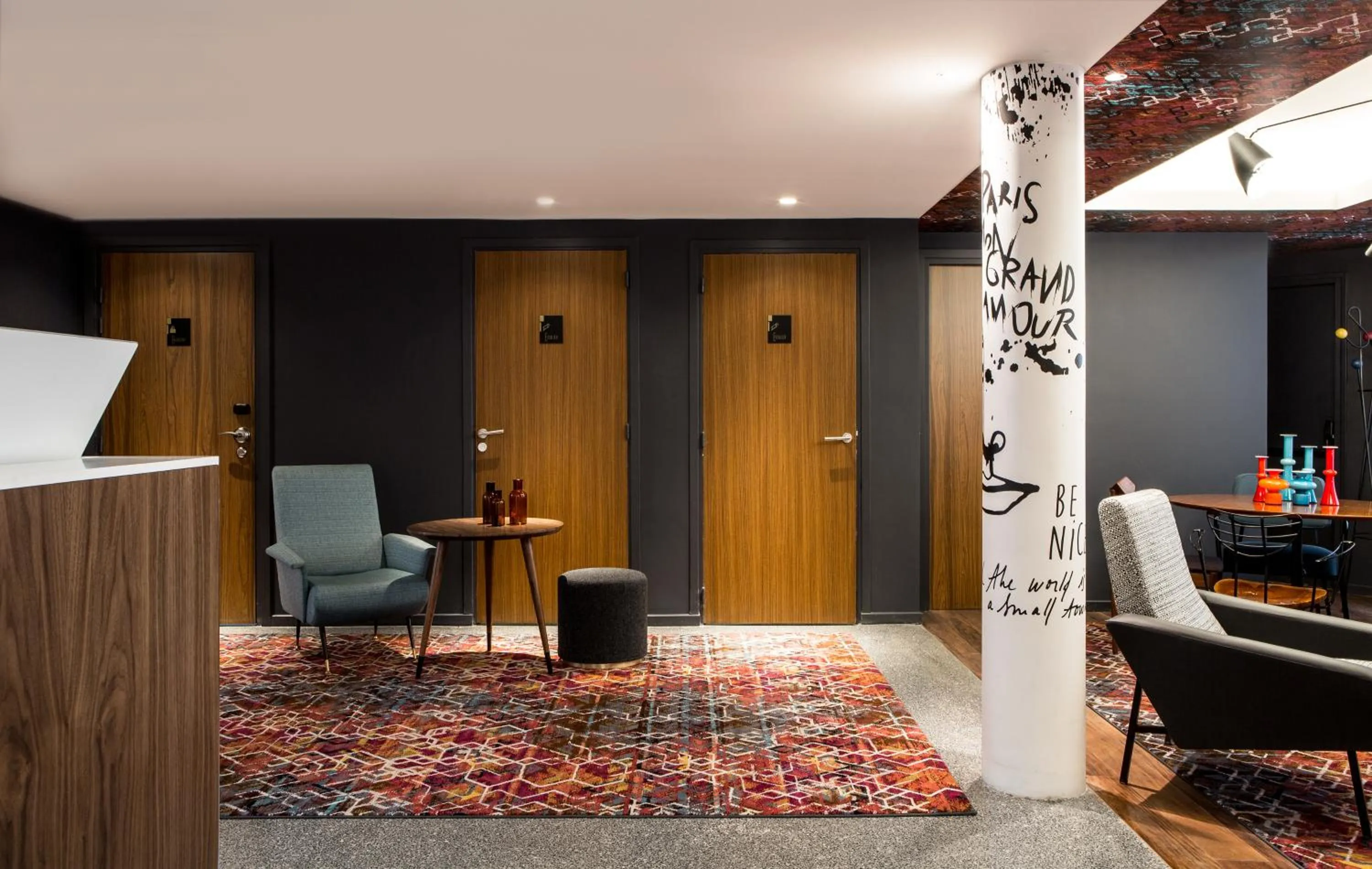 Lobby or reception in Le Général Hôtel