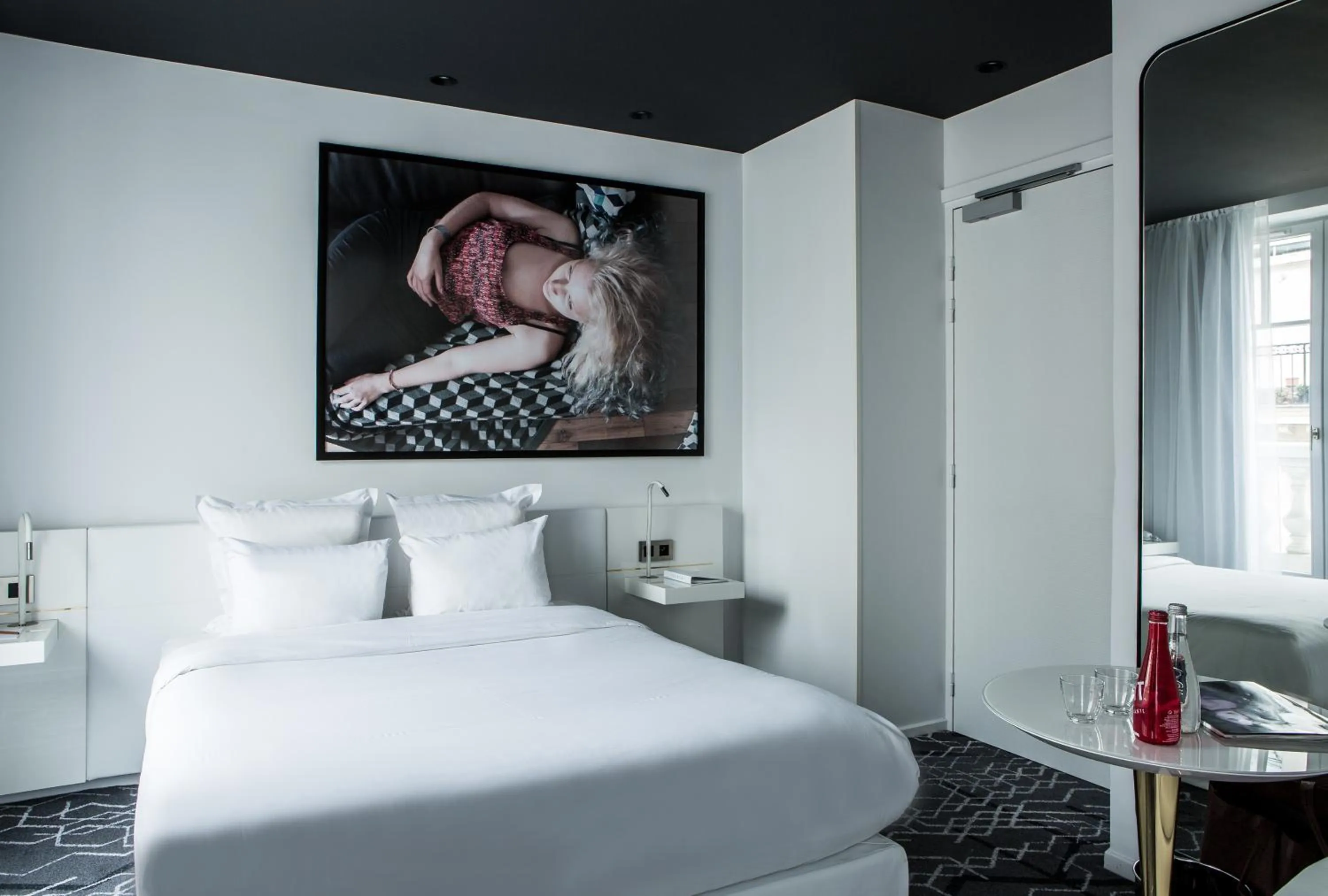 Bed in Le Général Hôtel