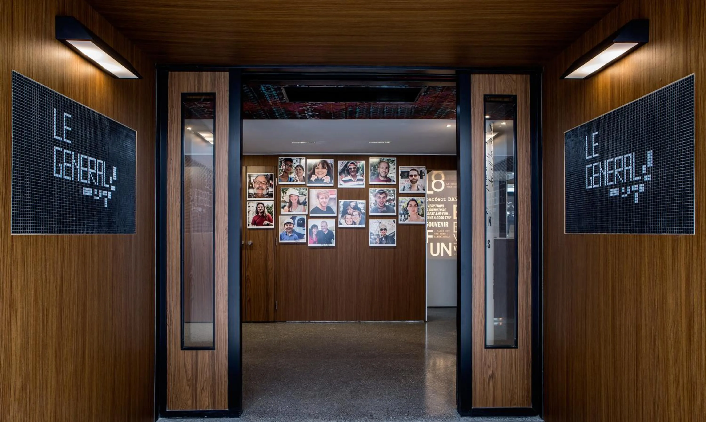 Decorative detail in Le Général Hôtel