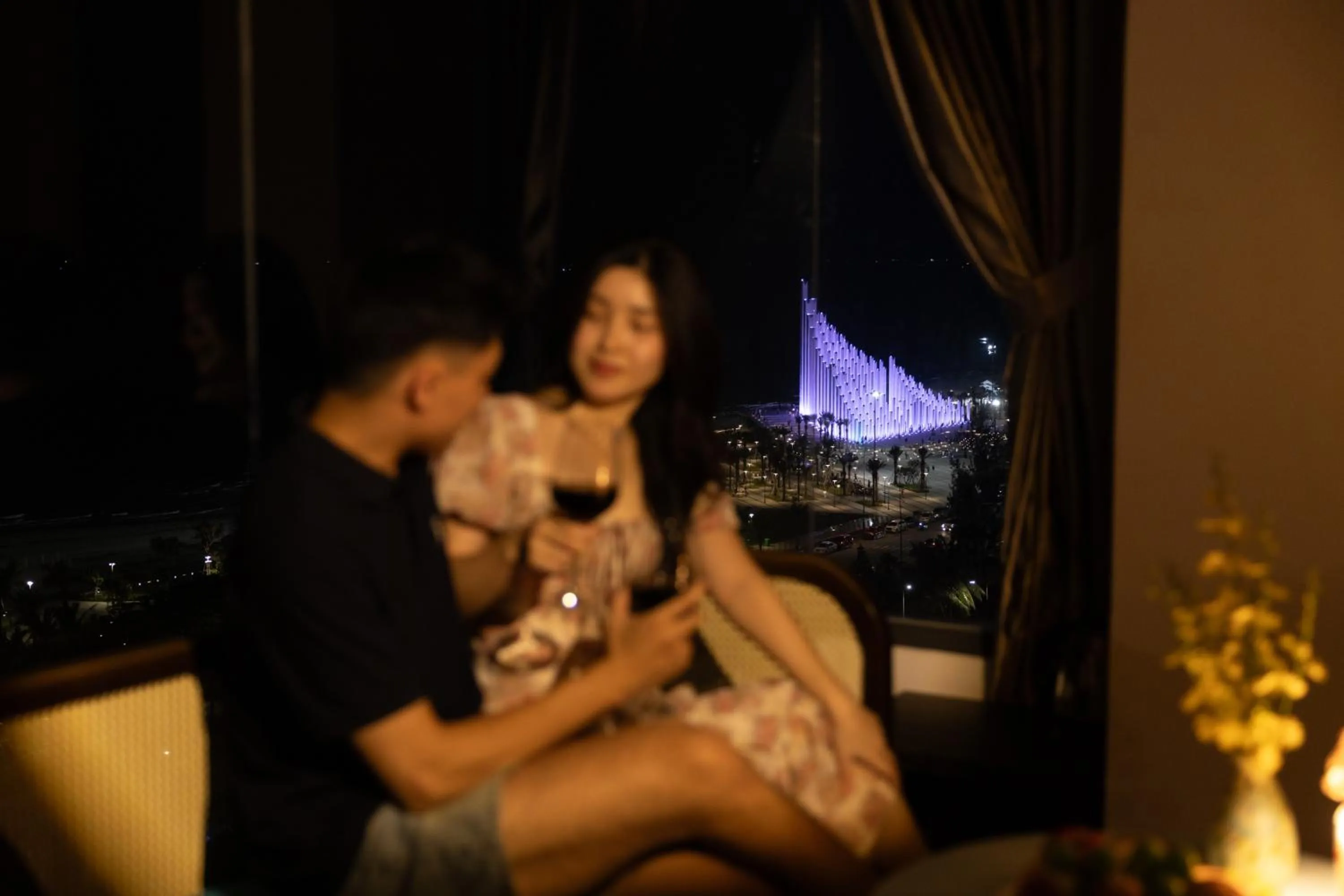 Night in Annata Beach Hotel