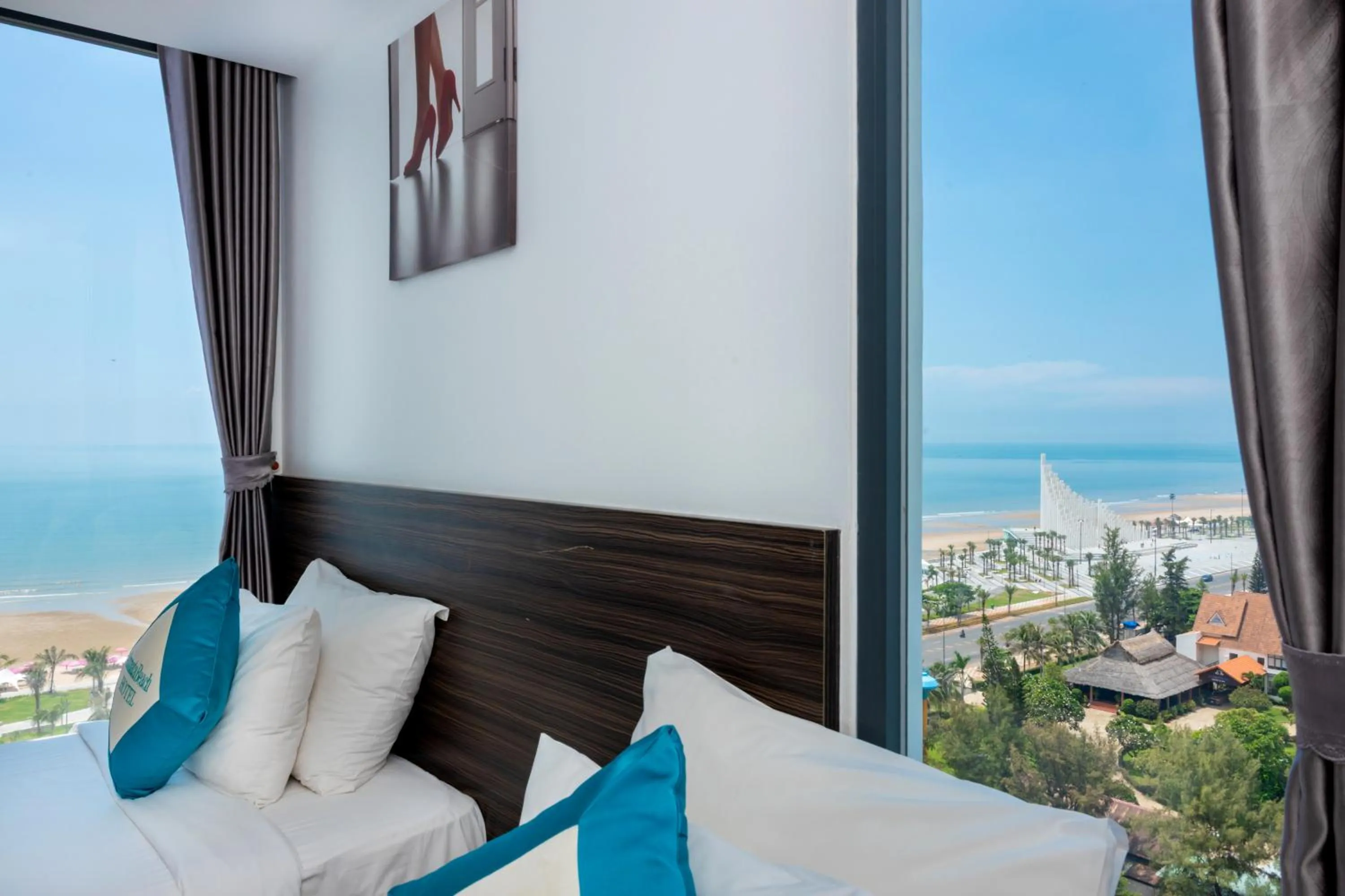 View (from property/room), Bed in Annata Beach Hotel