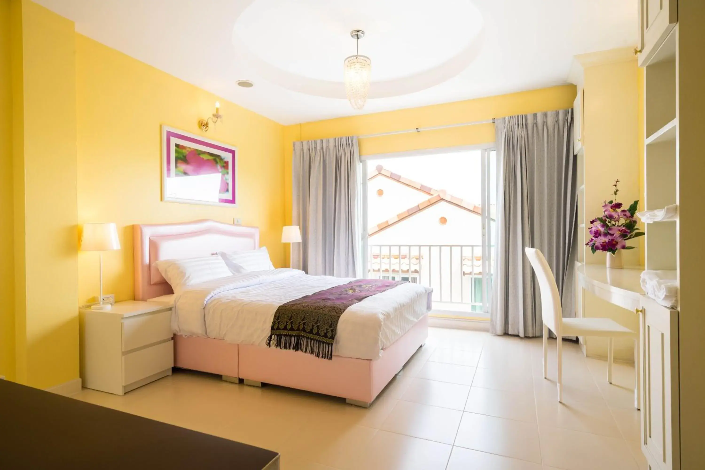 Bed in Baan Anodat Bed in Baan Anodat