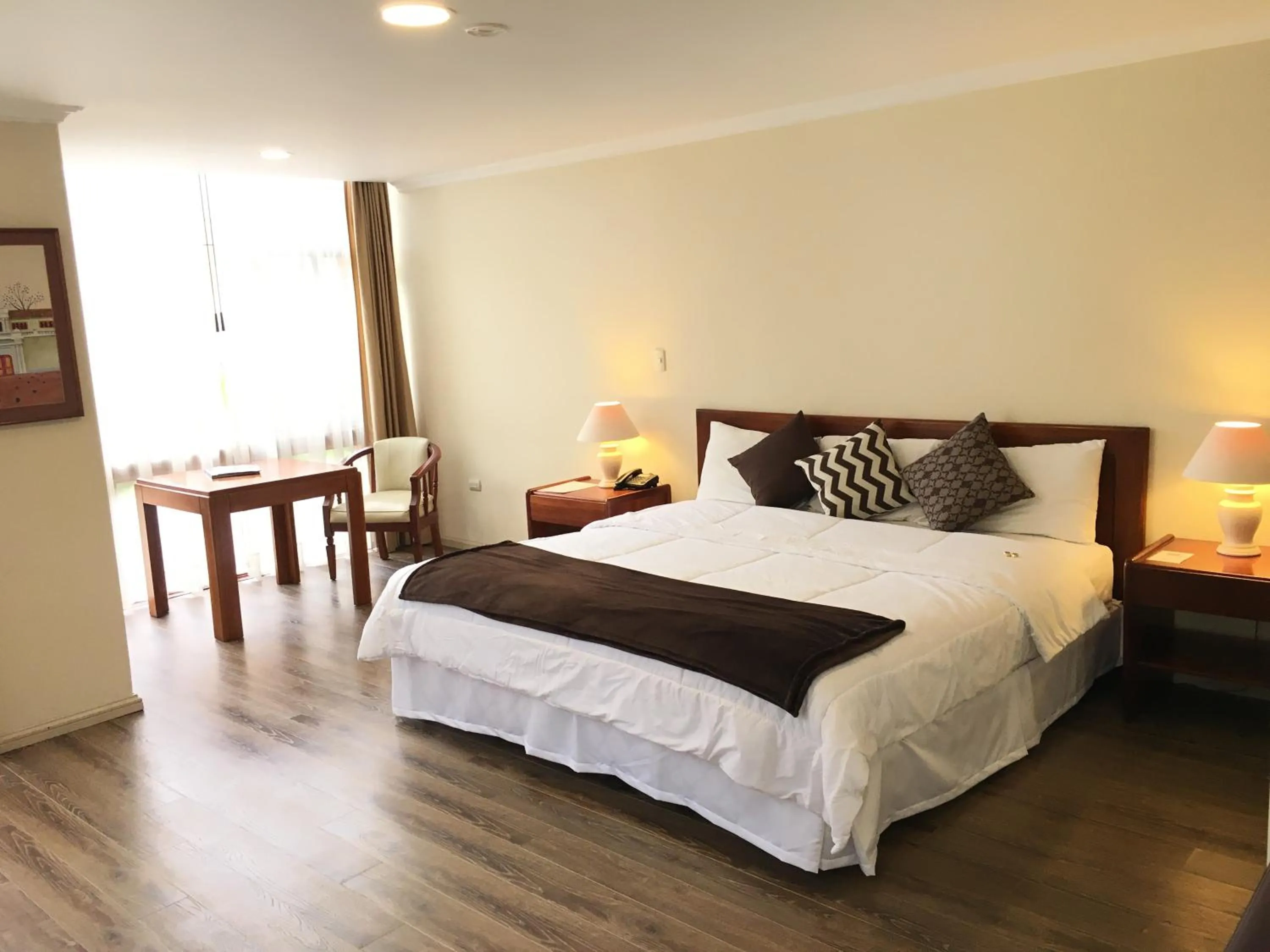 Bed in Hotel NASS Pinar del Lago