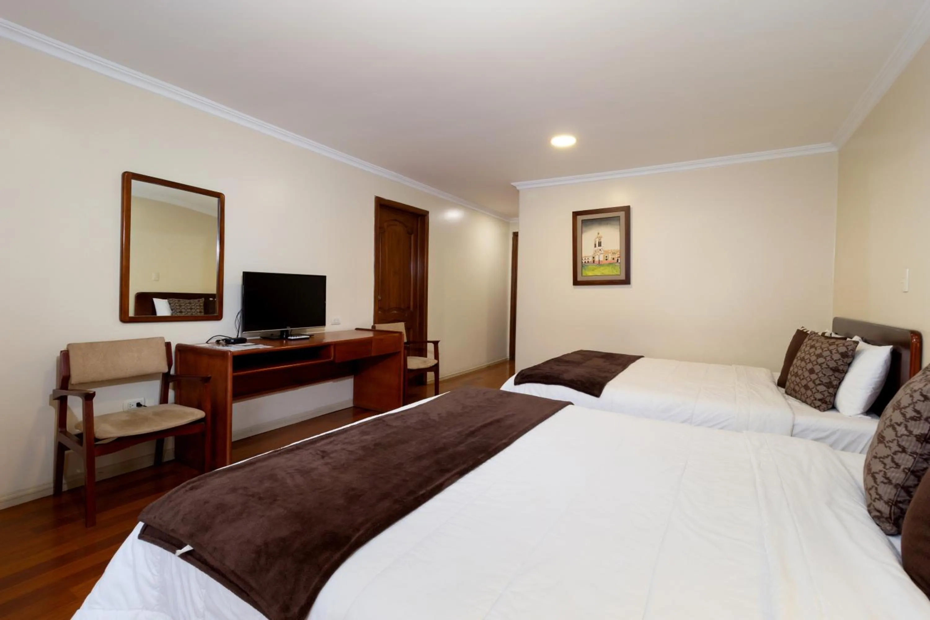 Bed in Hotel NASS Pinar del Lago