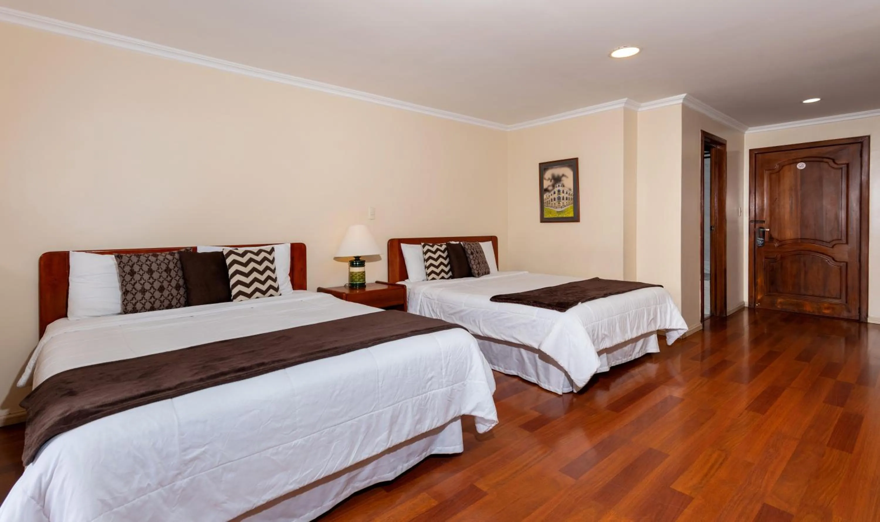 Bed in Hotel NASS Pinar del Lago